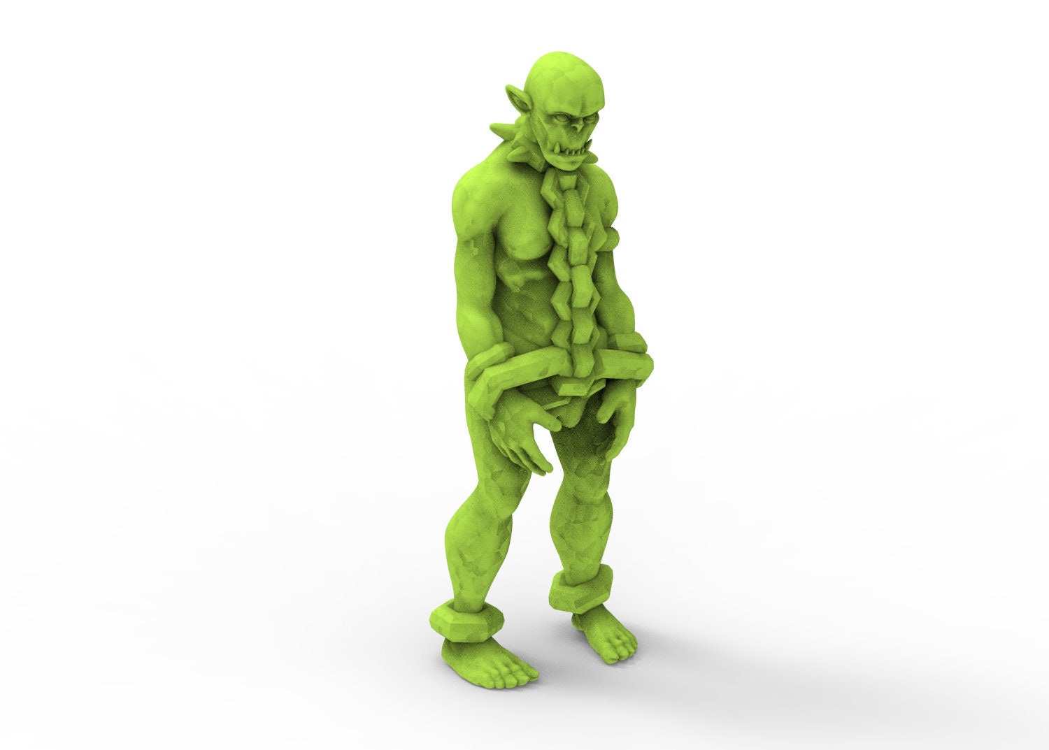 Green Skin - Orcs and Goblins Slaves x5 - Edge Miniatures