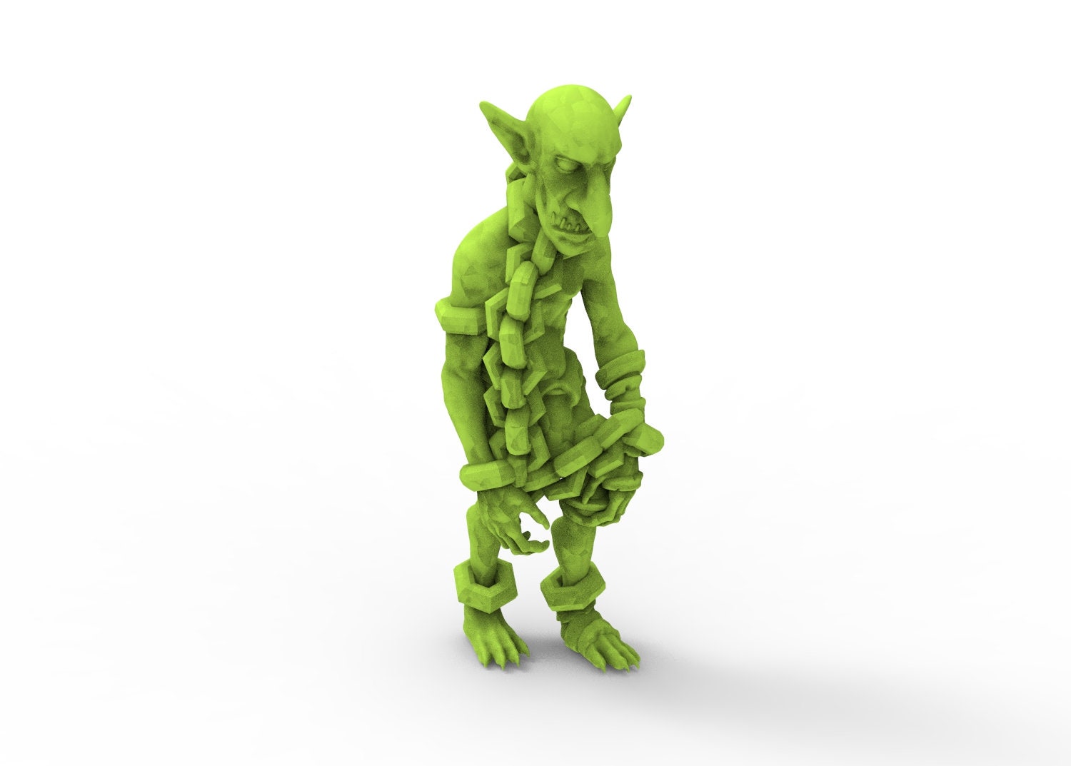 Green Skin - Orcs and Goblins Slaves x5 - Edge Miniatures