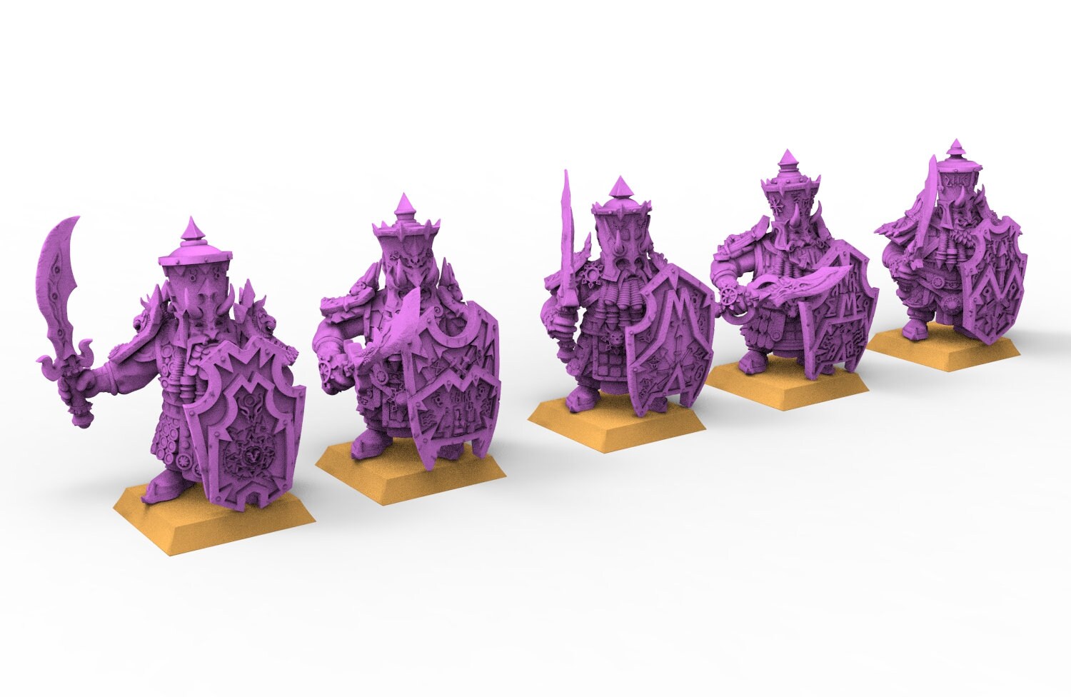 Nain infernal du Chaos Immortels fantassins épéistes utilisables pour Oldhammer, bataille, roi des guerres, 9e âge