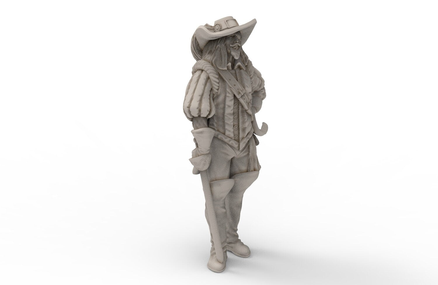 TOYDOY - Civilian characters for DND, Westerns, Cowboy RPGS, 3 Mousqueters