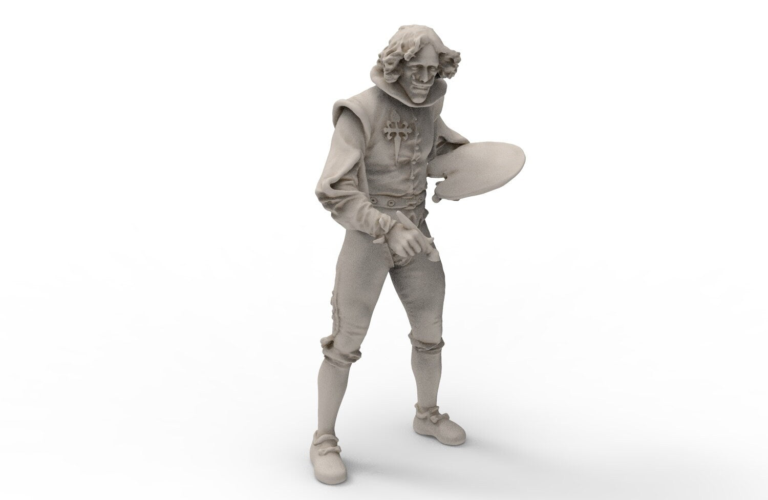 10 characters for role play, 3 musketeers, tabletop game, decoration