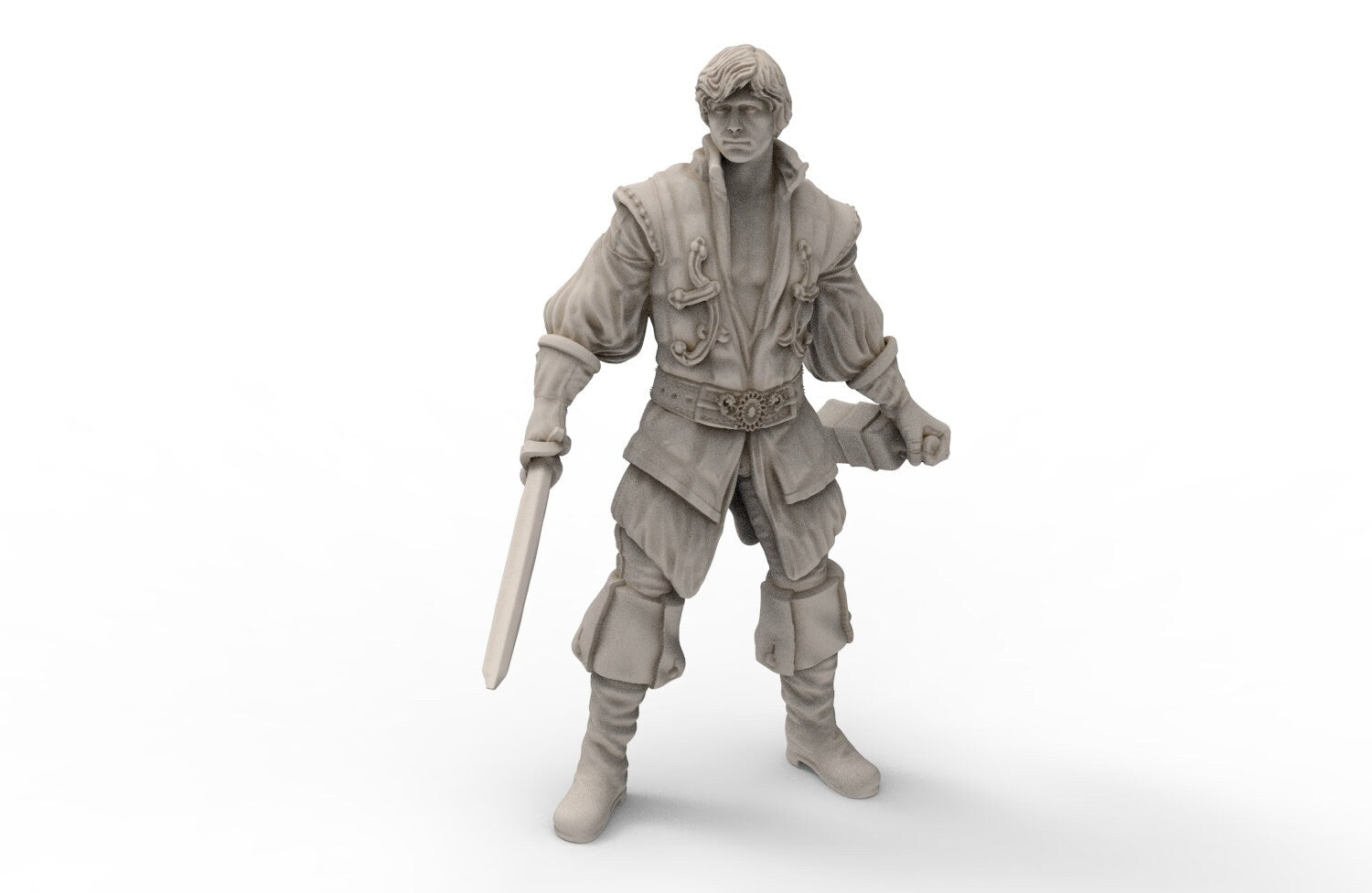 TOYDOY - Civilian characters for DND, Westerns, Cowboy RPGS, 3 Mousqueters