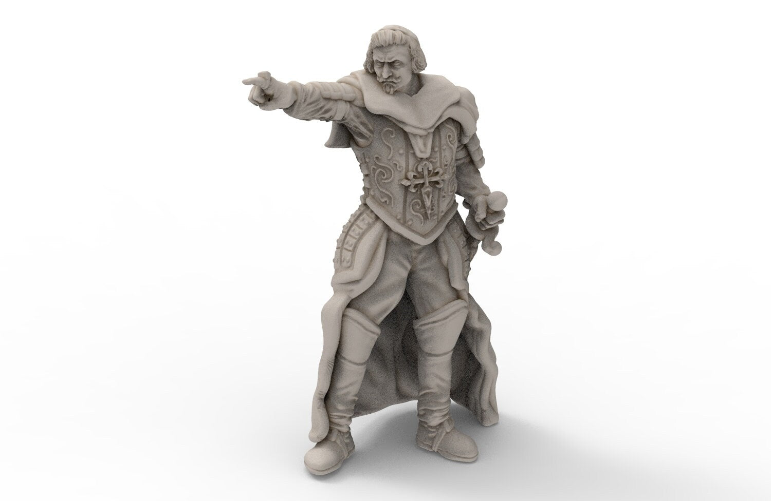 10 characters for role play, 3 musketeers, tabletop game, decoration