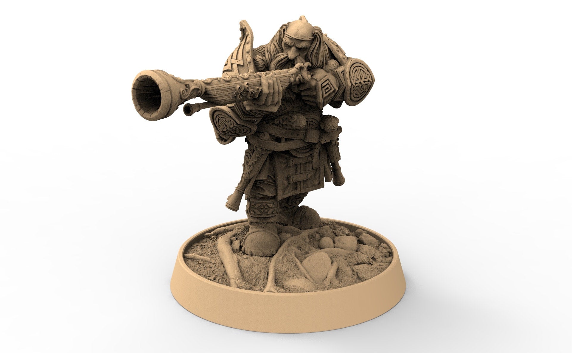 Dwarves - Holgrim Sharpshank The White Ravens of Norrokk, daybreak miniatures