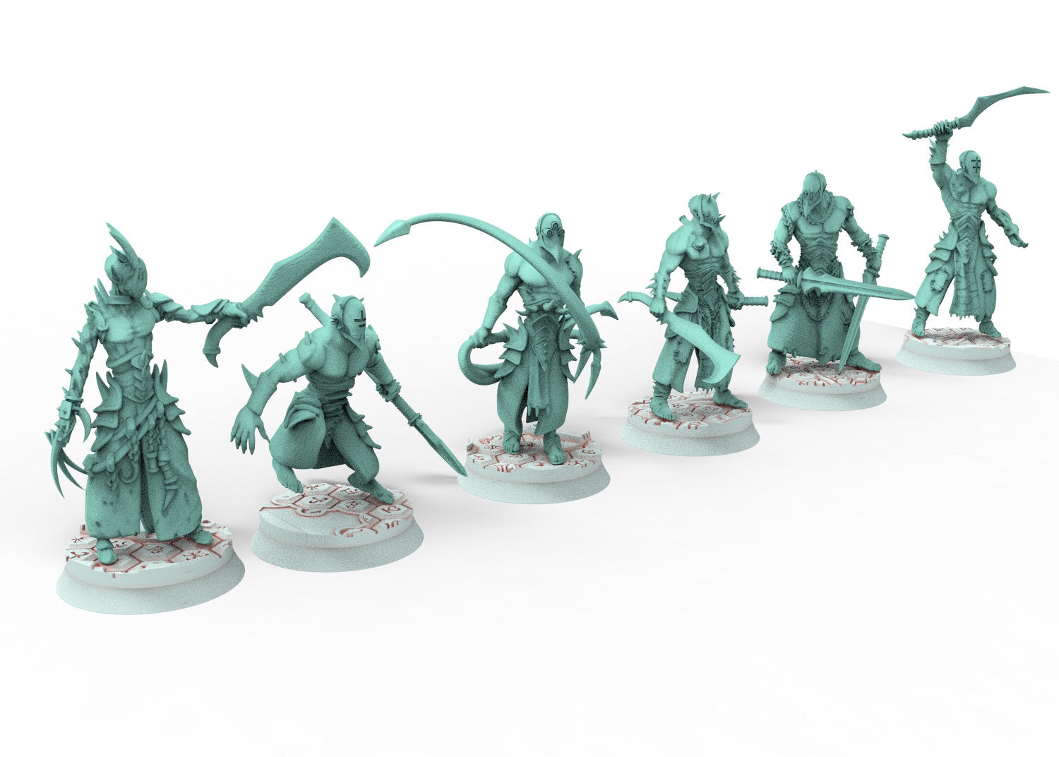 Dark Elf Raiders - x20 Tortured Warriors