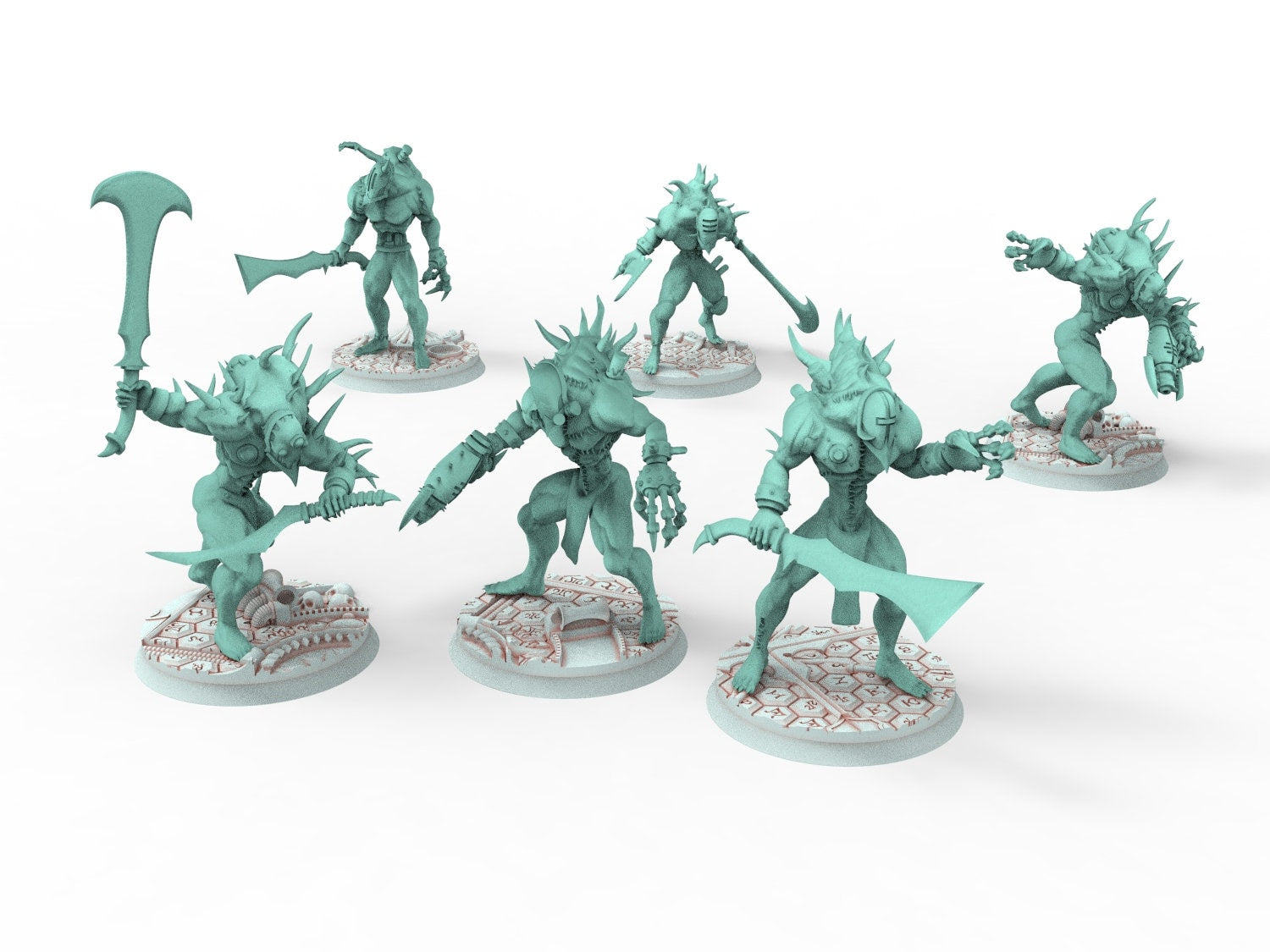 Dark City - Grotesque abominations tortured  Dark eldar drow 