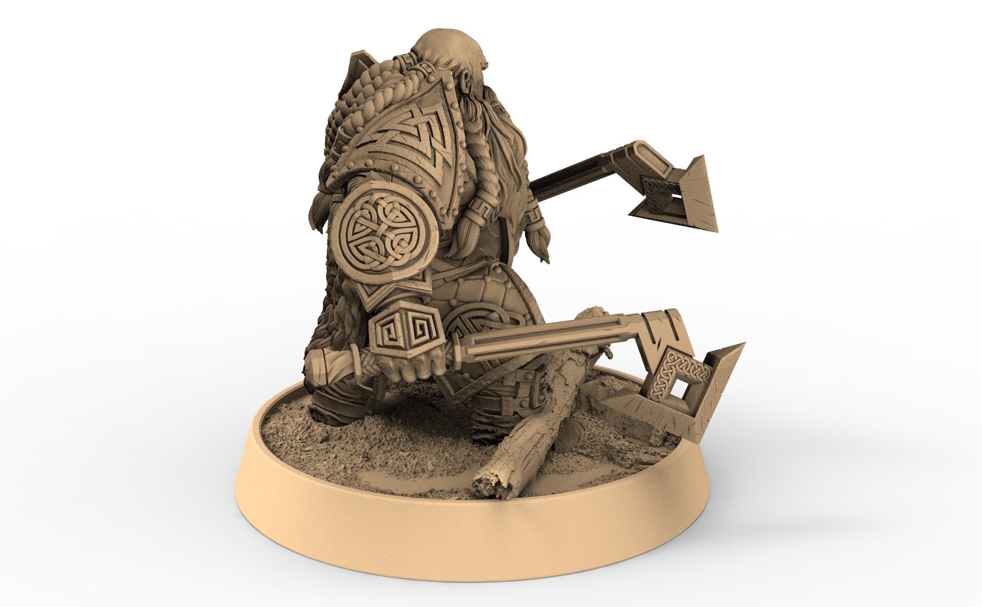 Nains - Bouldus Hakkerman Les Corbeaux Blancs de Norrokk, miniatures de l'aube