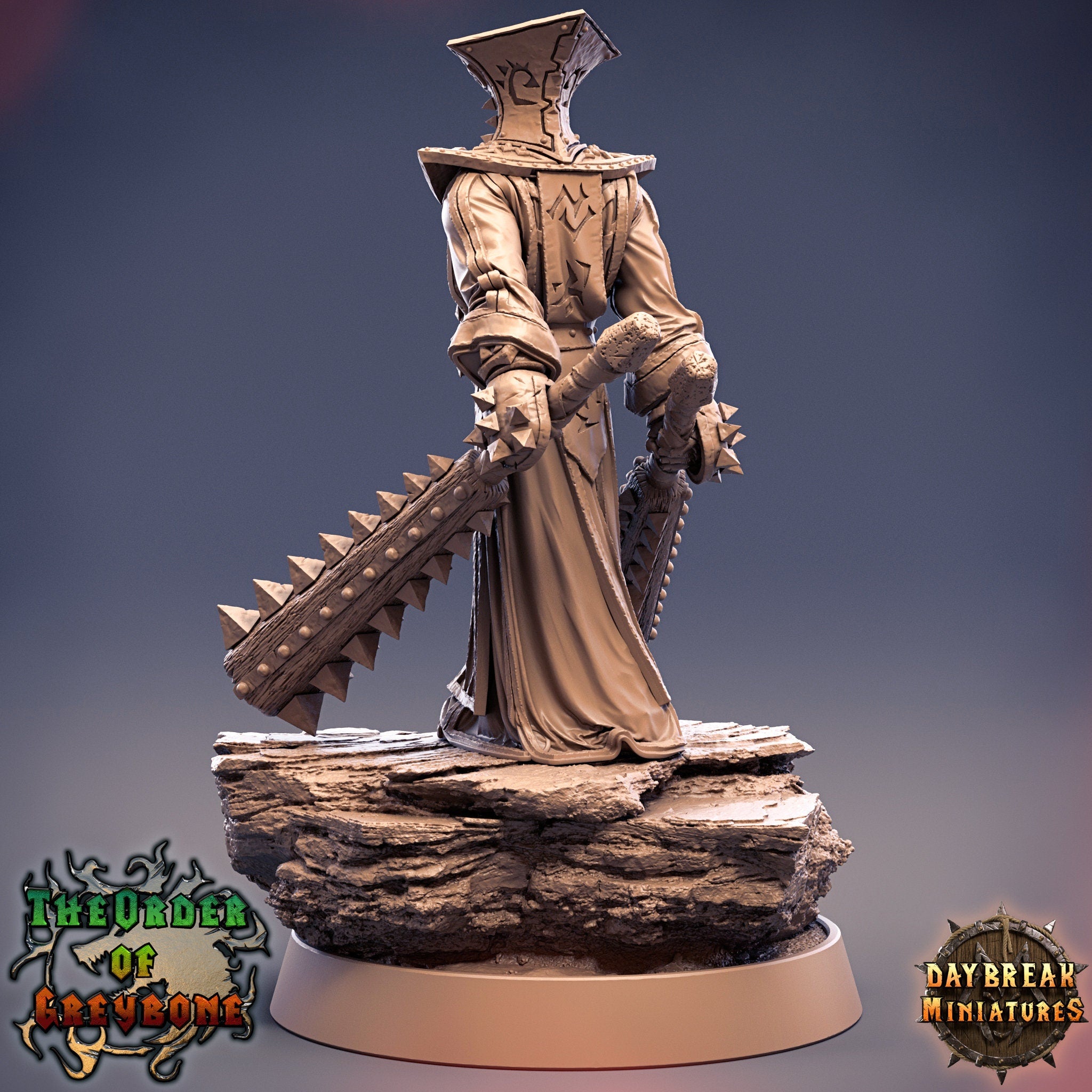 Chasseurs sauvages - Arch-bourreau Hauser, L'Ordre de Greybone, miniatures du jour