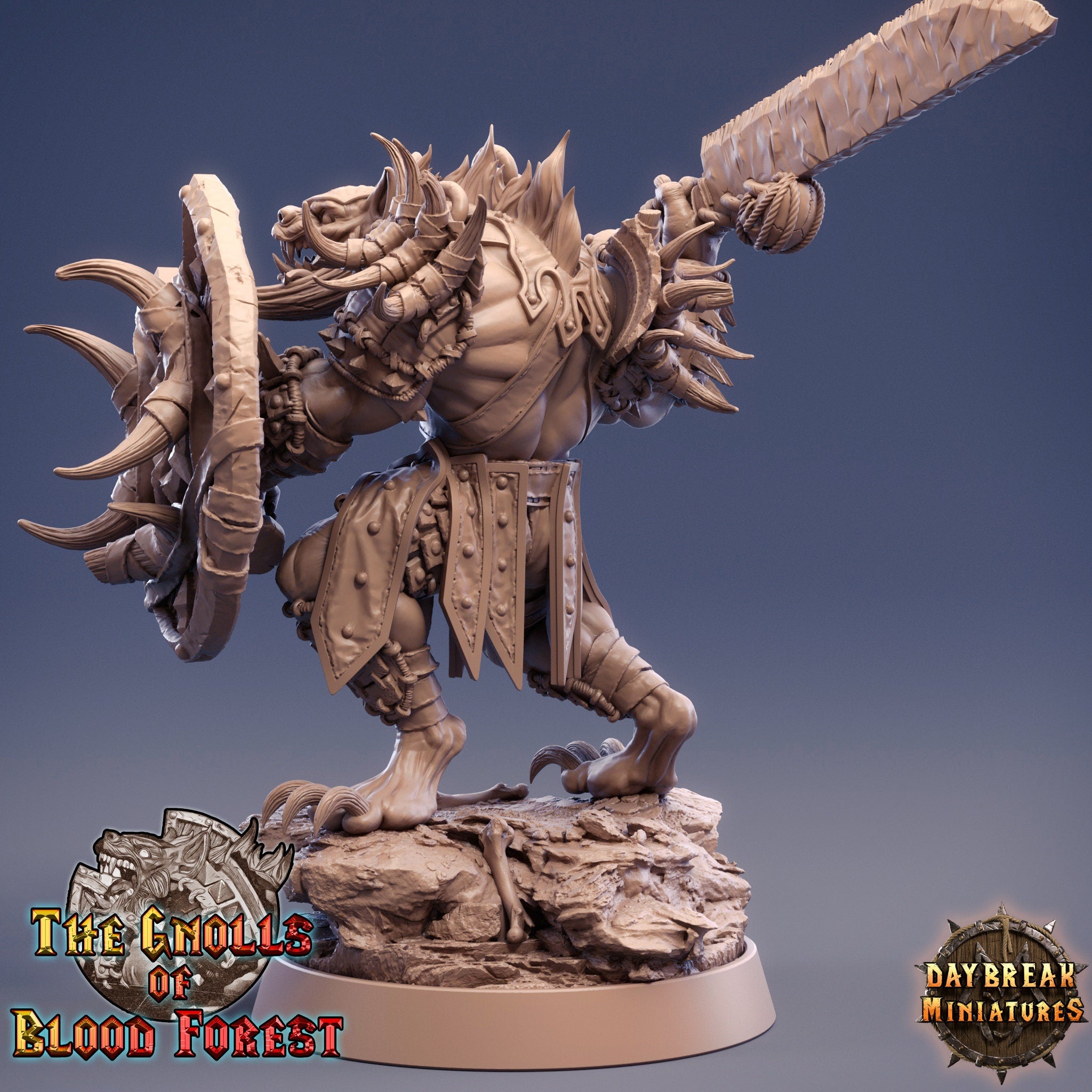 Carcasse de Corm, Les Gnolls de la Forêt de Sang, miniatures de l'aube