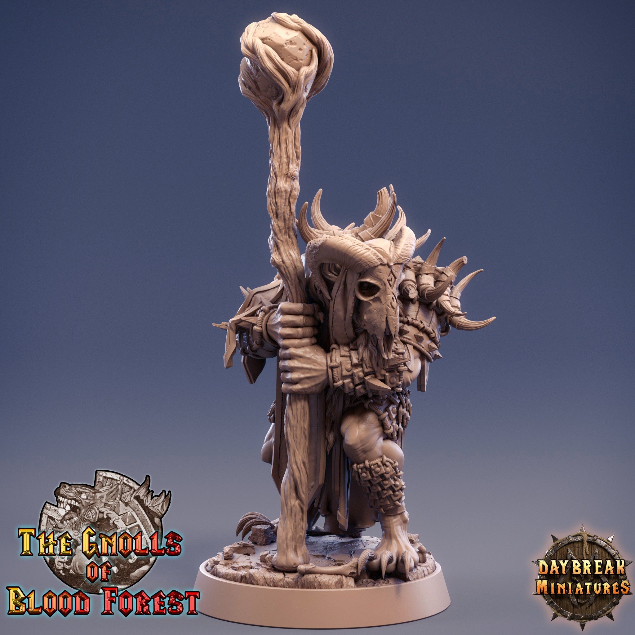 Eeker Grimflesh, The Gnolls of Blood Forest - Daybreak Miniatures