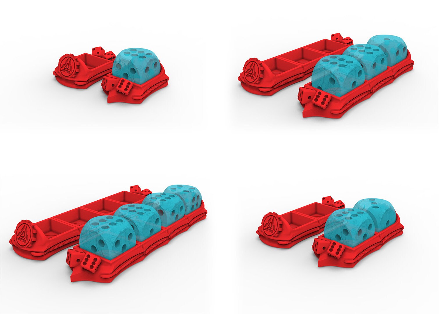 Wound trackers - Proxywars - D6 - 12mm & 16mm