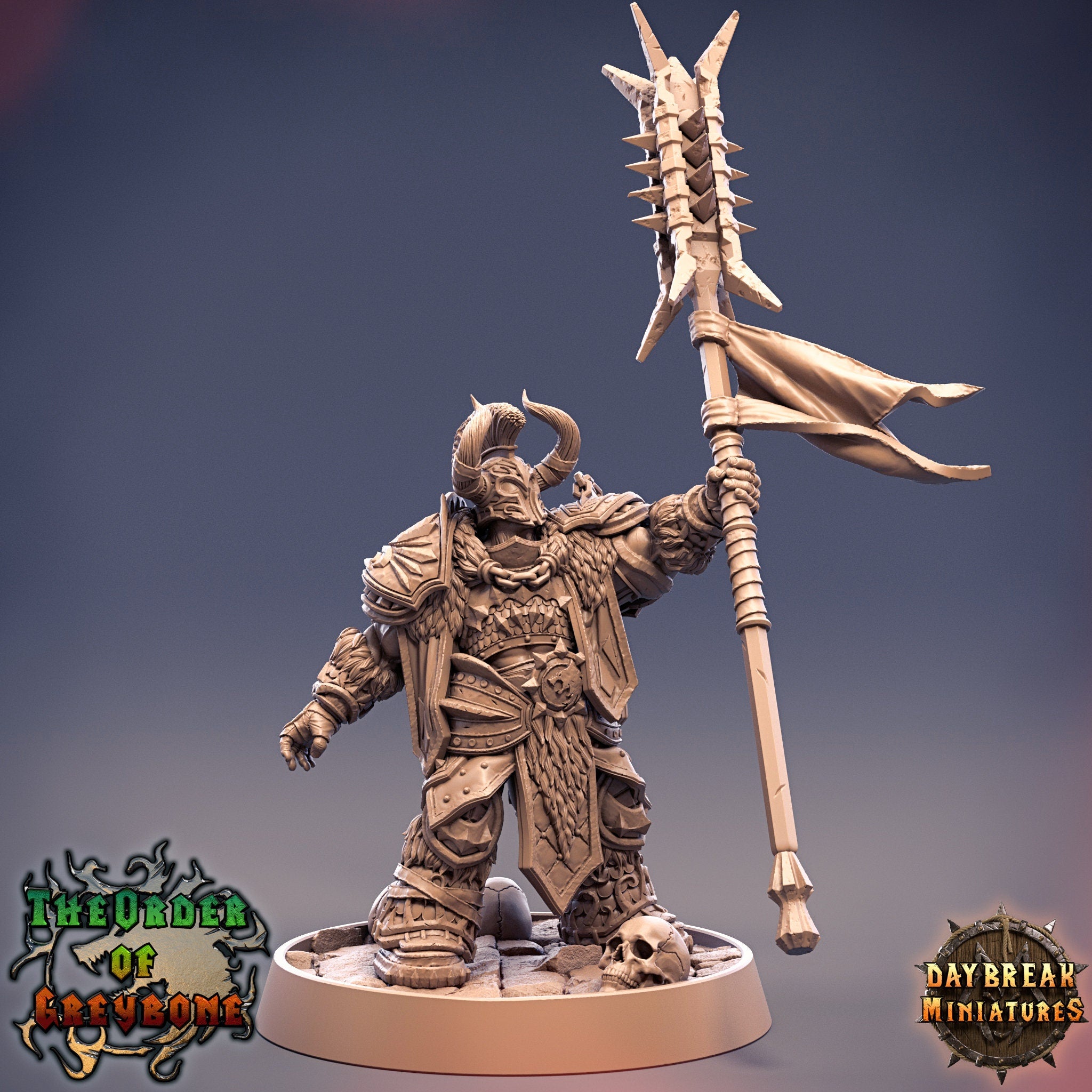 Wild hunters - Hansel Coppertusk, The Order of Greybone, daybreak miniatures