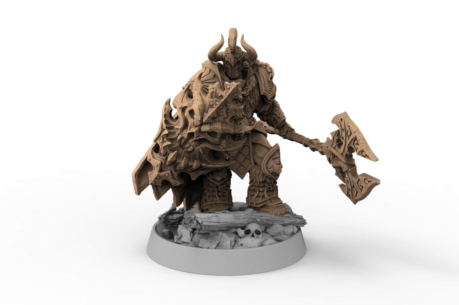 Chasseurs sauvages - Marius Heartcleaver, L'Ordre de Greybone, miniatures du jour