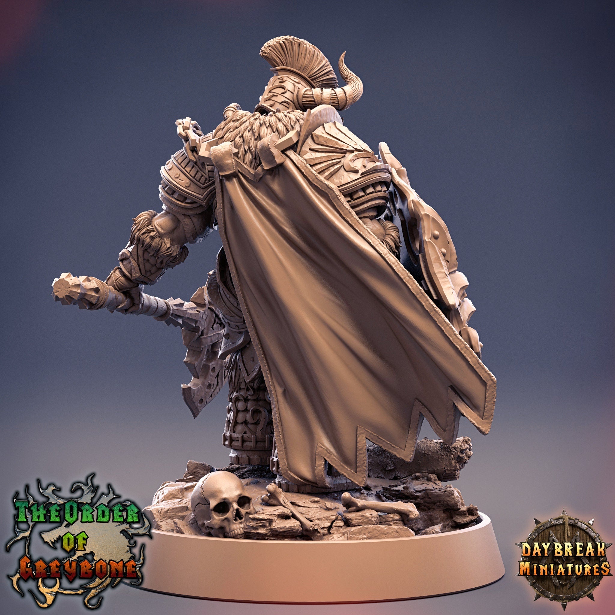 Chasseurs sauvages - Marius Heartcleaver, L'Ordre de Greybone, miniatures du jour