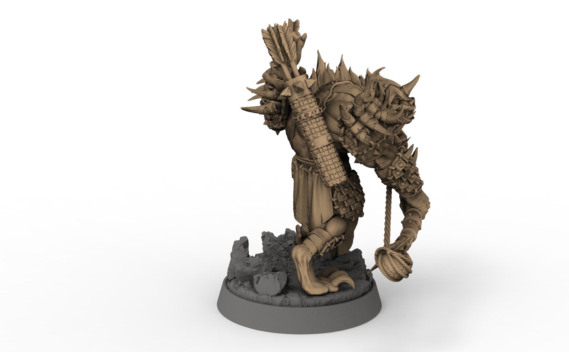 Carcasse de Corm, Les Gnolls de la Forêt de Sang, miniatures de l'aube
