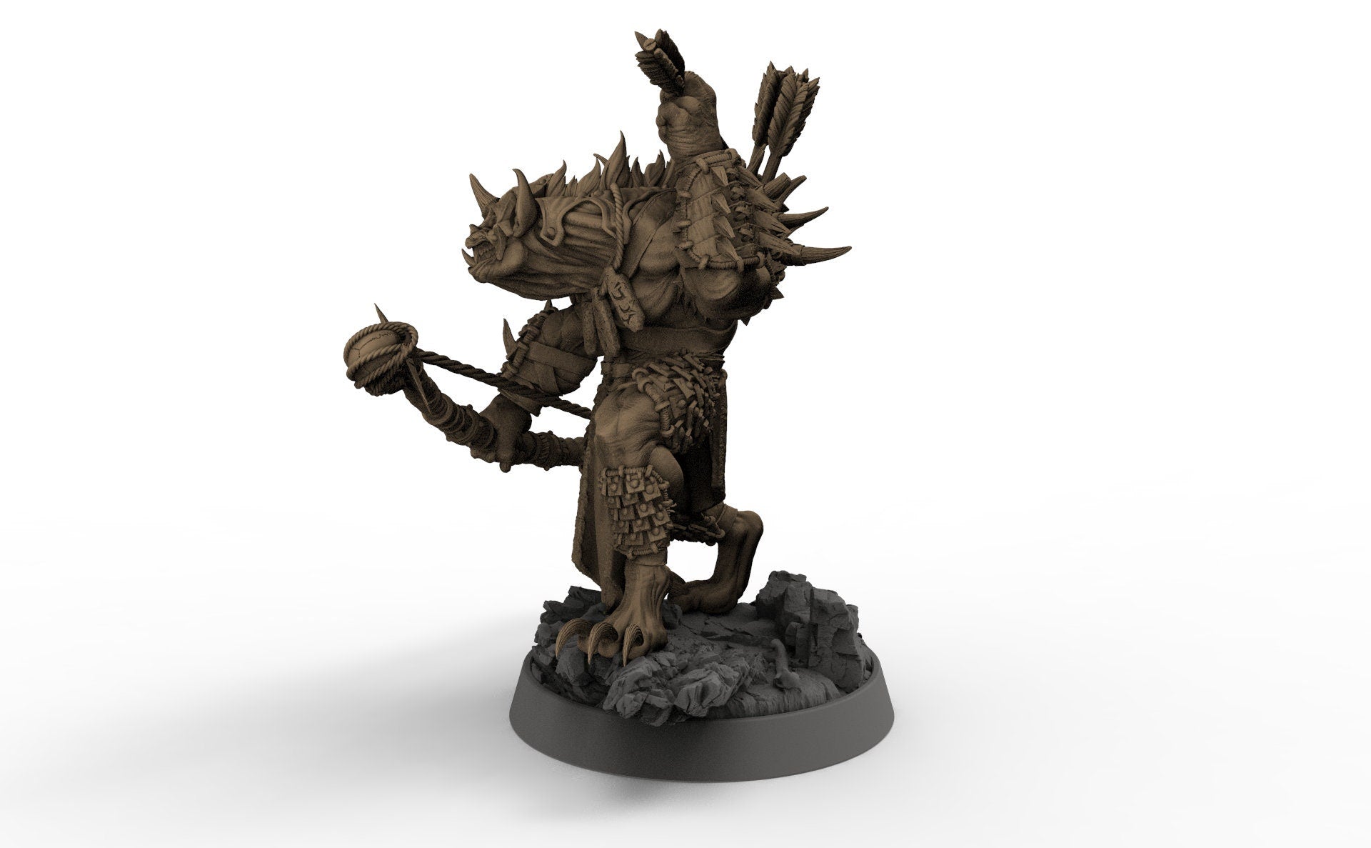 Carcasse de Corm, Les Gnolls de la Forêt de Sang, miniatures de l'aube