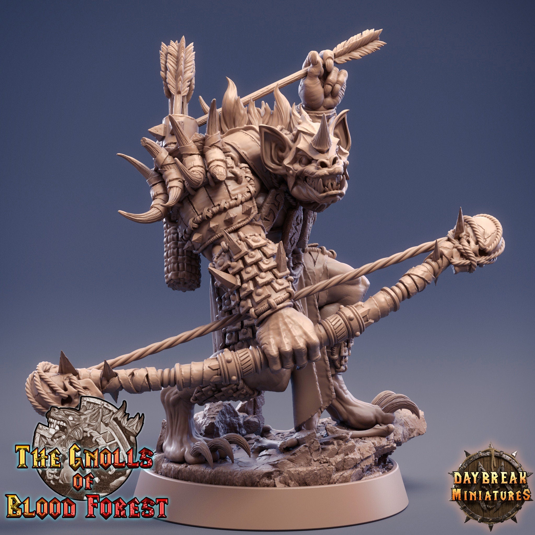 Carcasse de Corm, Les Gnolls de la Forêt de Sang, miniatures de l'aube