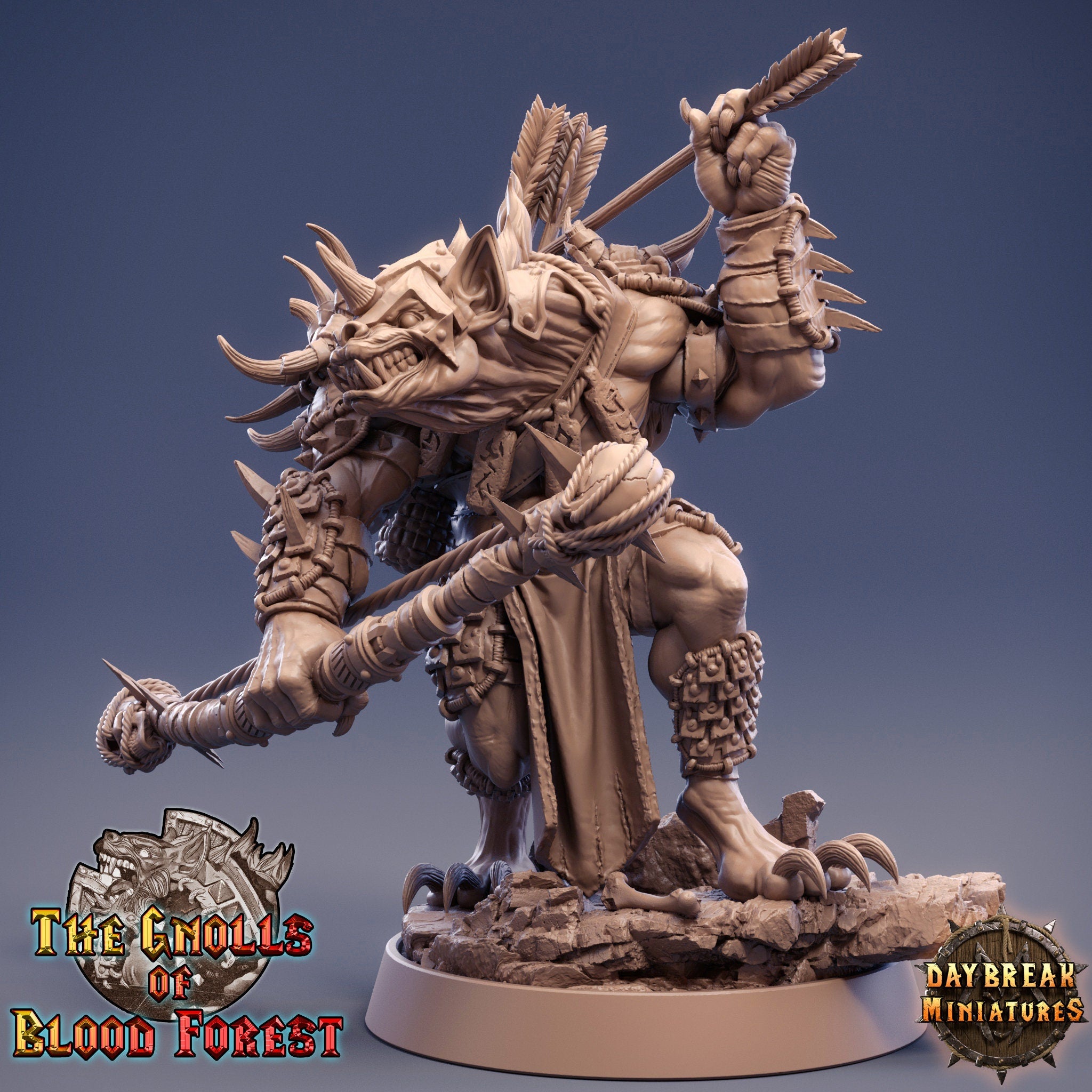 Carcasse de Corm, Les Gnolls de la Forêt de Sang, miniatures de l'aube