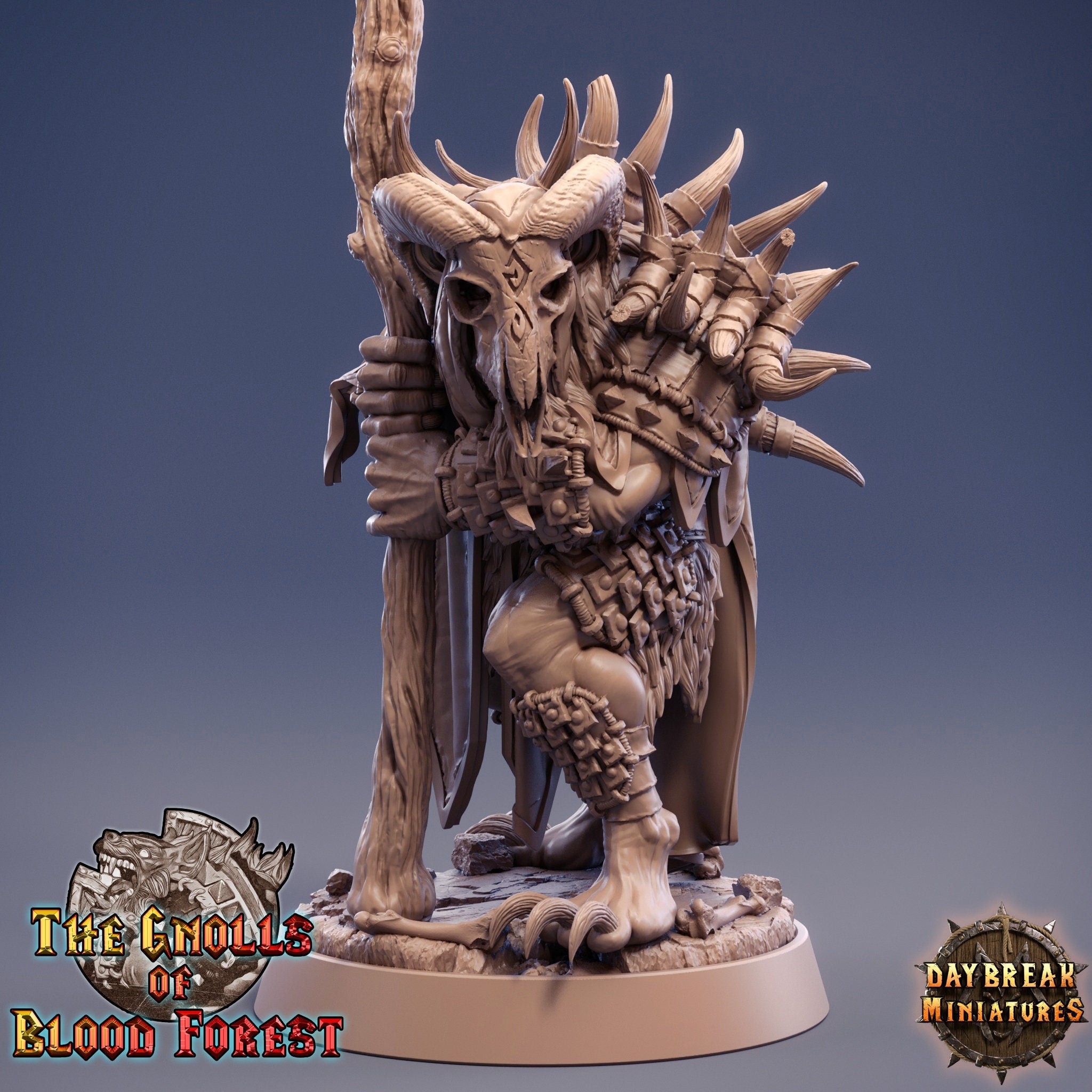 Eeker Grimflesh, The Gnolls of Blood Forest - Daybreak Miniatures