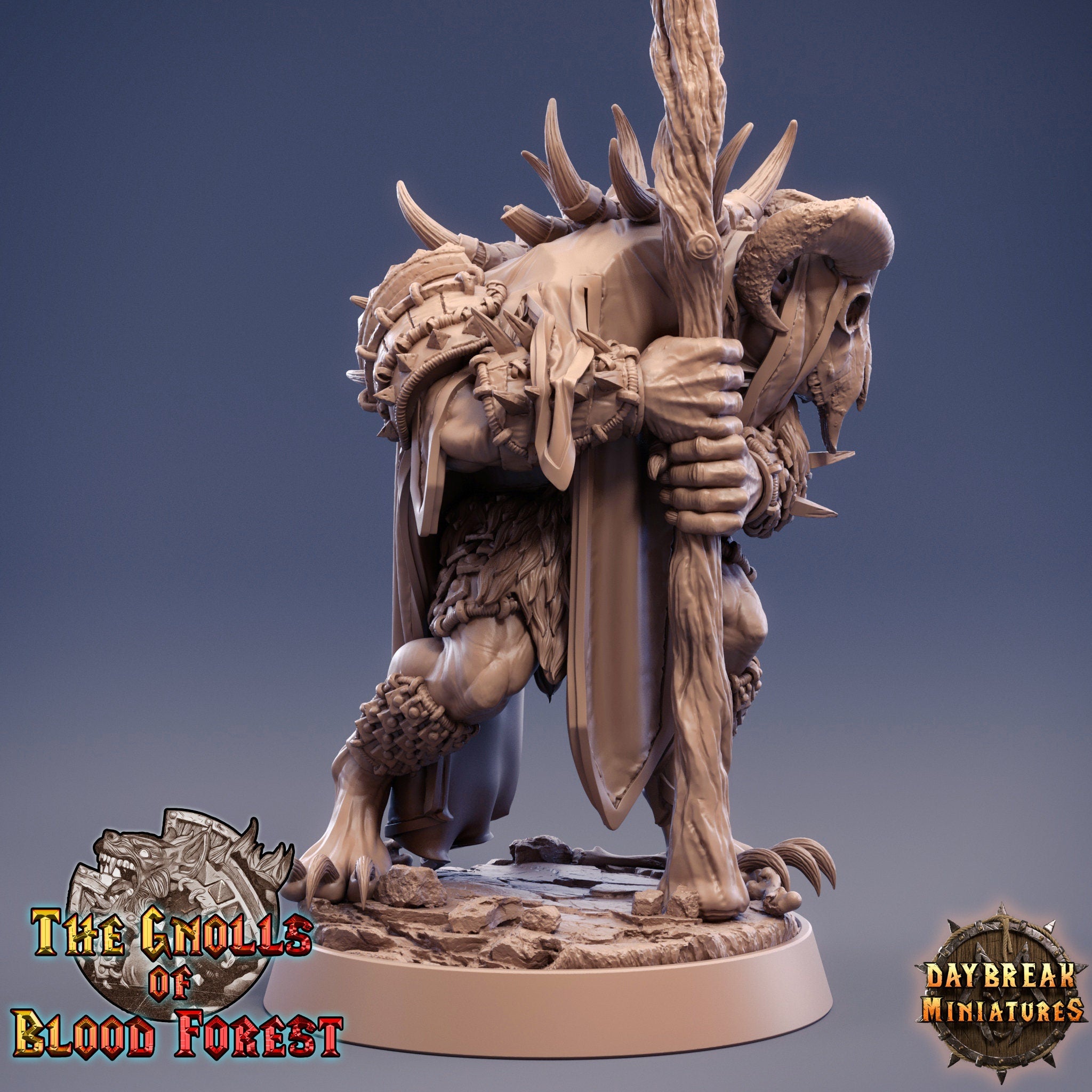 Eeker Grimflesh, The Gnolls of Blood Forest - Daybreak Miniatures