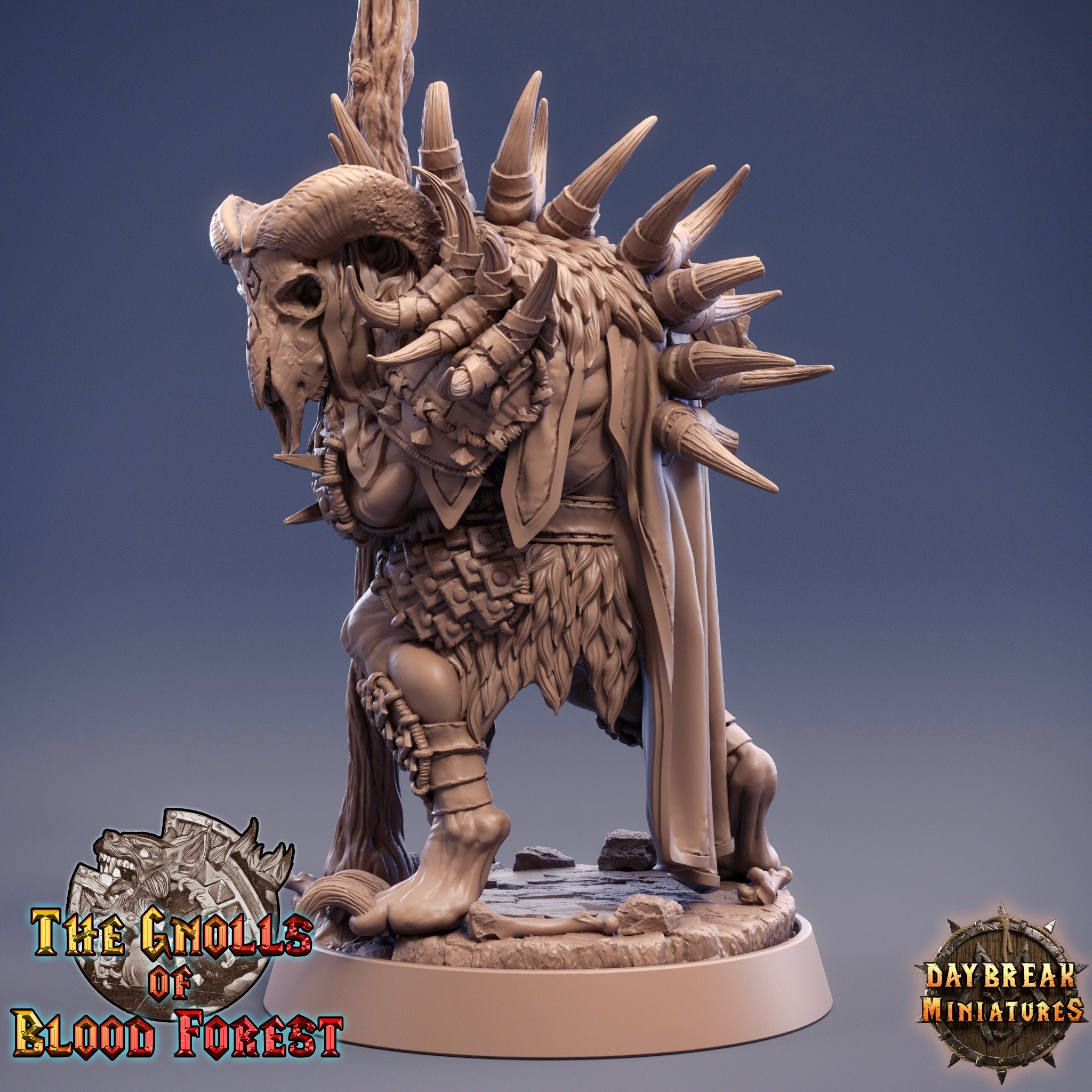 Eeker Grimflesh, The Gnolls of Blood Forest - Daybreak Miniatures
