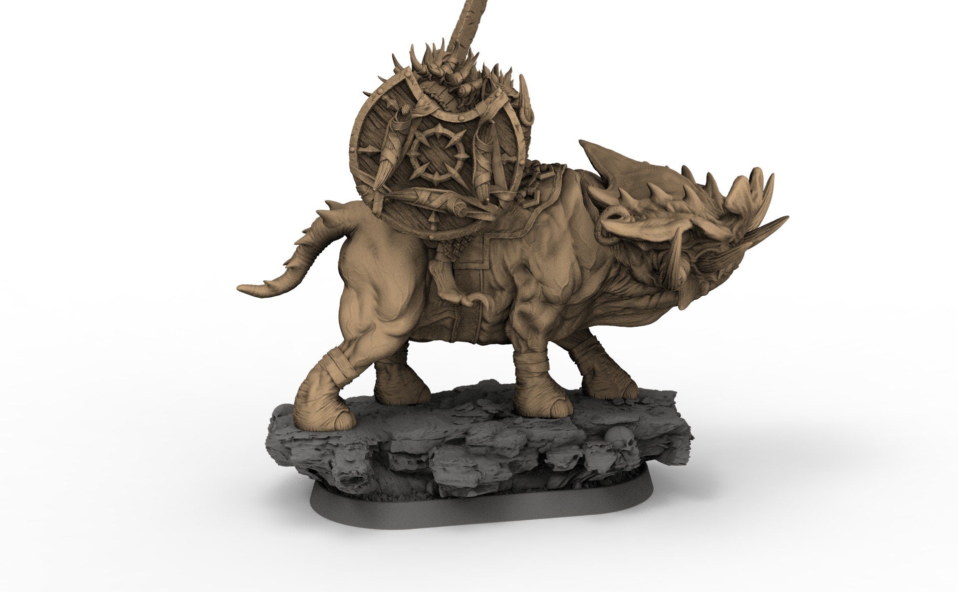 Gleesh sur Grinderwulf, Les Gnolls de la Forêt de Sang, miniatures de l'aube