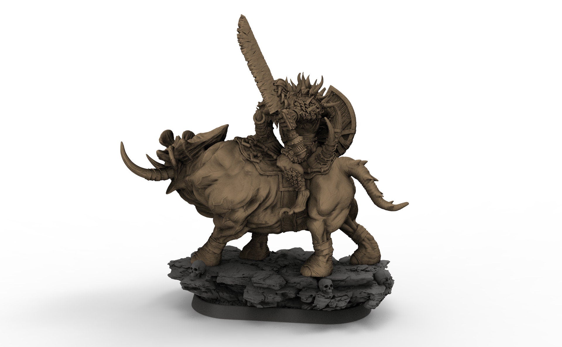 Gleesh sur Grinderwulf, Les Gnolls de la Forêt de Sang, miniatures de l'aube