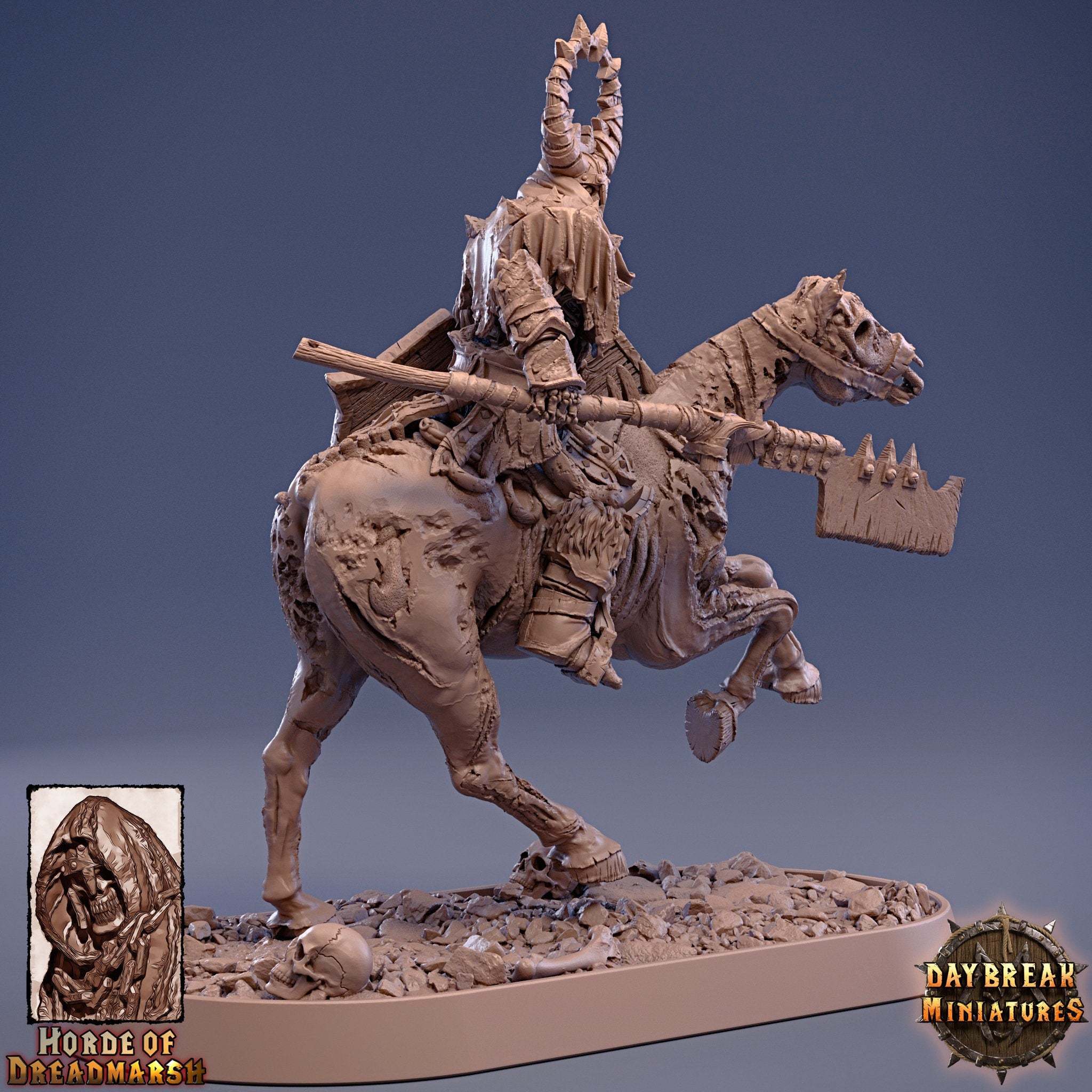 Undead - Grandmaster Flesh, The Unliving Horde of Dreadmarsh, daybreak miniatures, daybreak miniatures