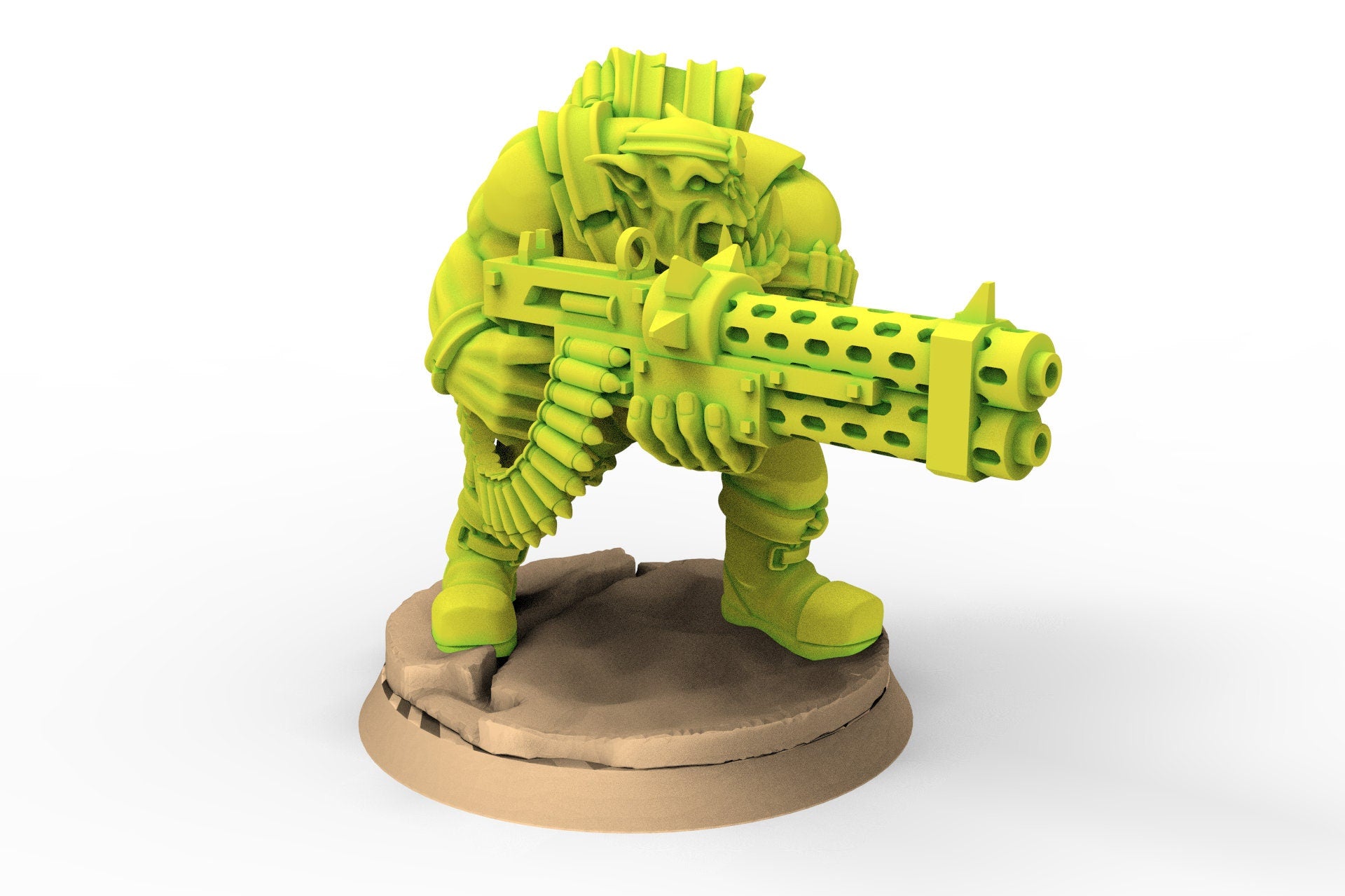 Grüne Haut - Orc Marauders Shooter Monopose Pack
