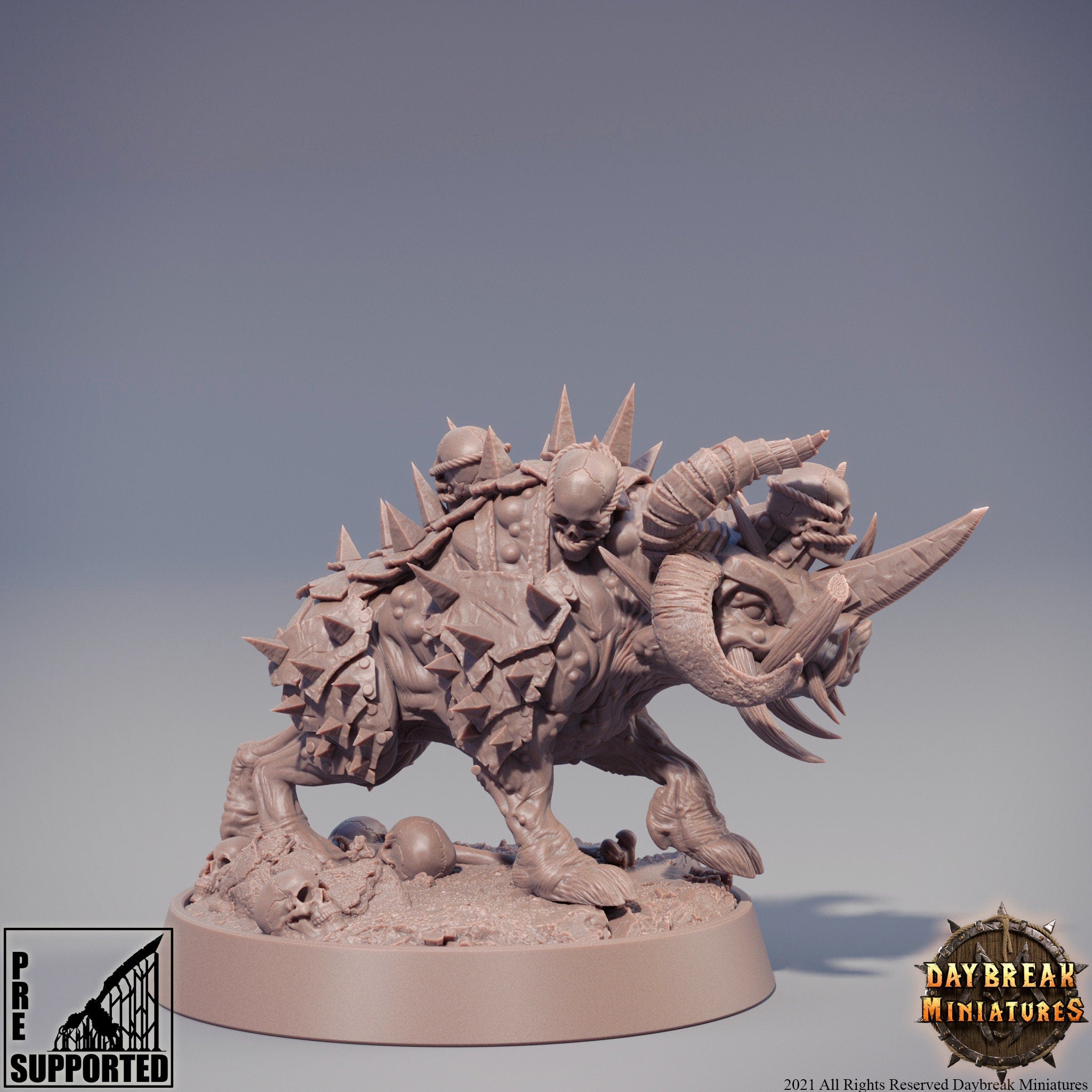 Beastmen - Houndhogs of the Sheltering Fire, The Rawmen of Haarkanjaka, daybreak miniatures