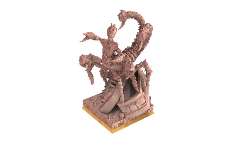 Tomb Kings - Scorpion Lord from tombs , Skeleton Warrior