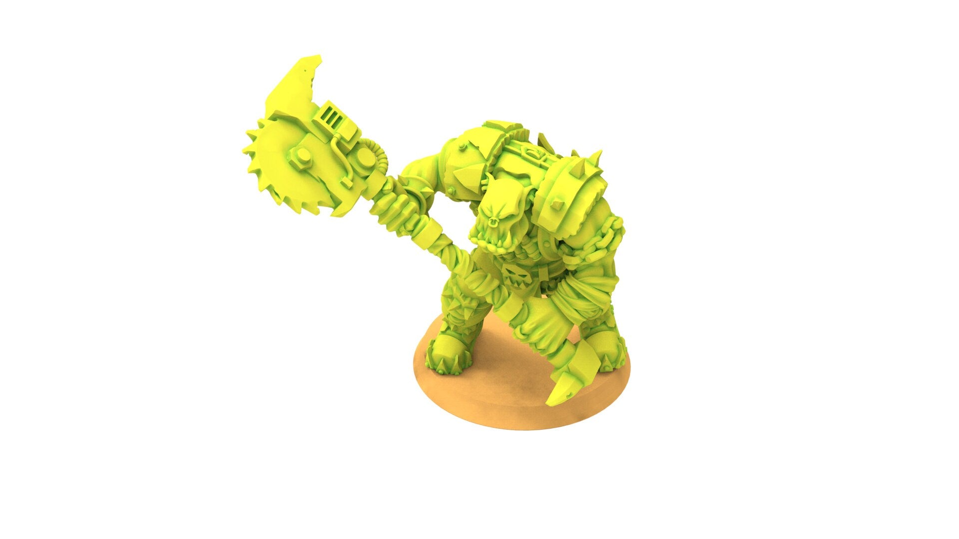 Green Skin - Orc Sergeants with Heavy Weapons Modular Kit
