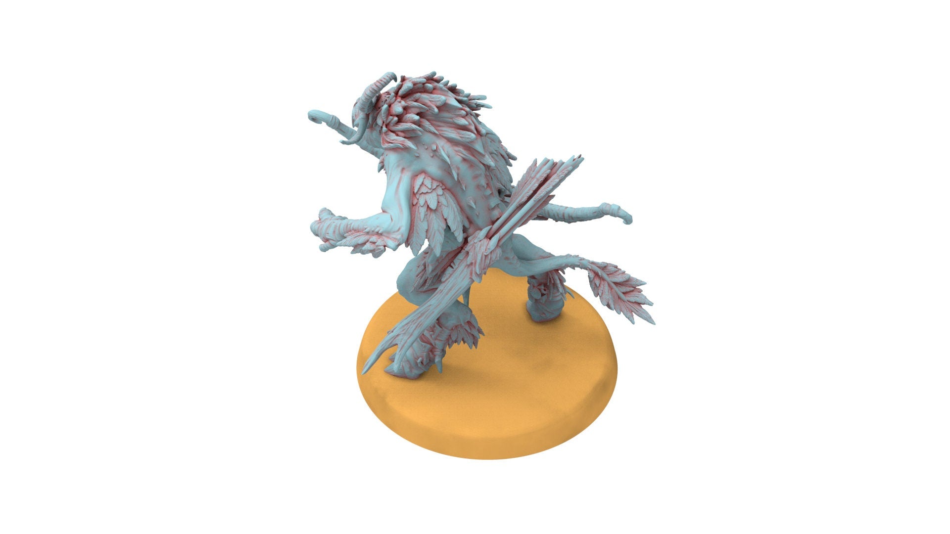 Anitya cult - Avian raiders bowman chicken warriors of Chaos
