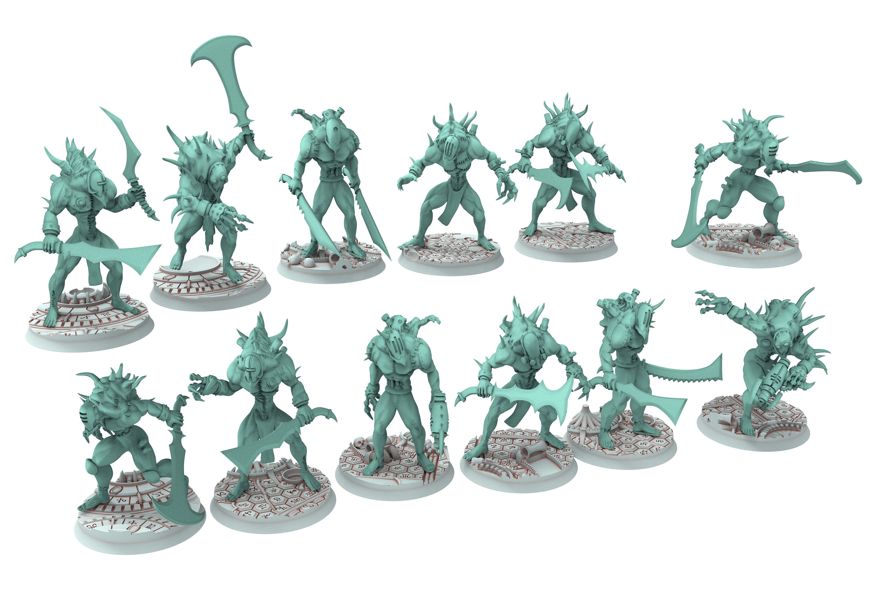 Dark Elf Raiders - Starting Bundle torture sadistic masters Dark eldar drow, Armored & totured Warriors, female Gladiator cultists, drones