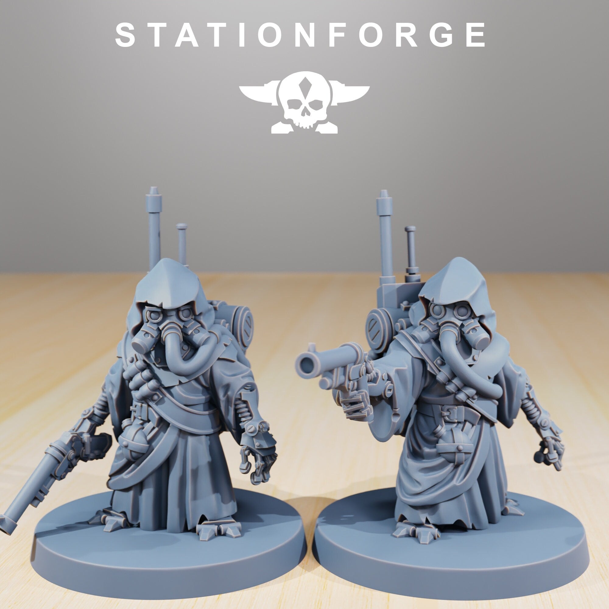 Scavenger - Junkards, infanterie mécanisée, empire post apocalyptique, utilisable pour tabletop wargame.