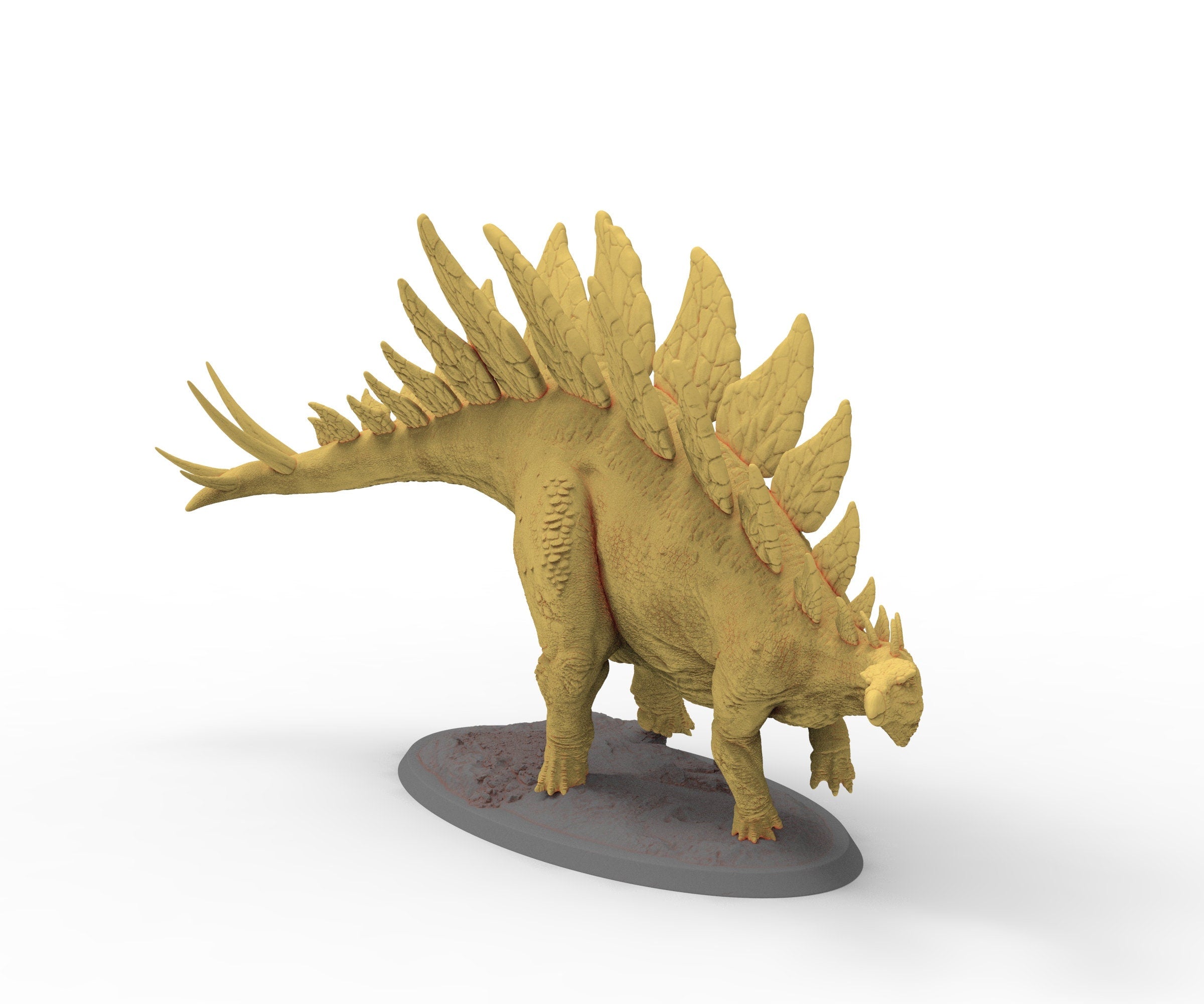 Mystical Beasts - Stegosaurus, creatures from the mystical world, Lord of the Print