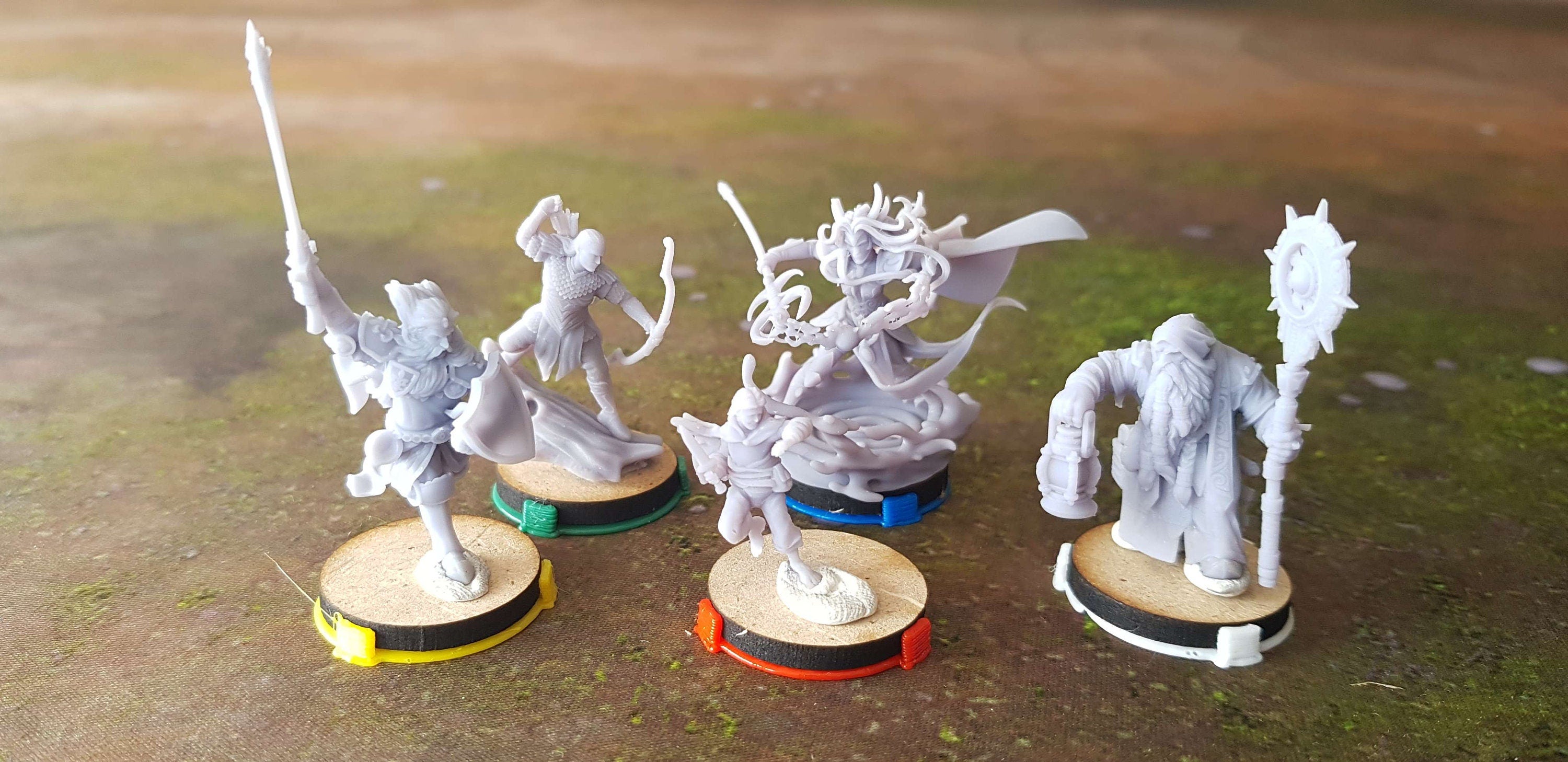 TTRPG Party Character BUNDLE - For DnD, Pathfinder and other roleplay games - curated for starter set Storm Dragons of Wrecked Island