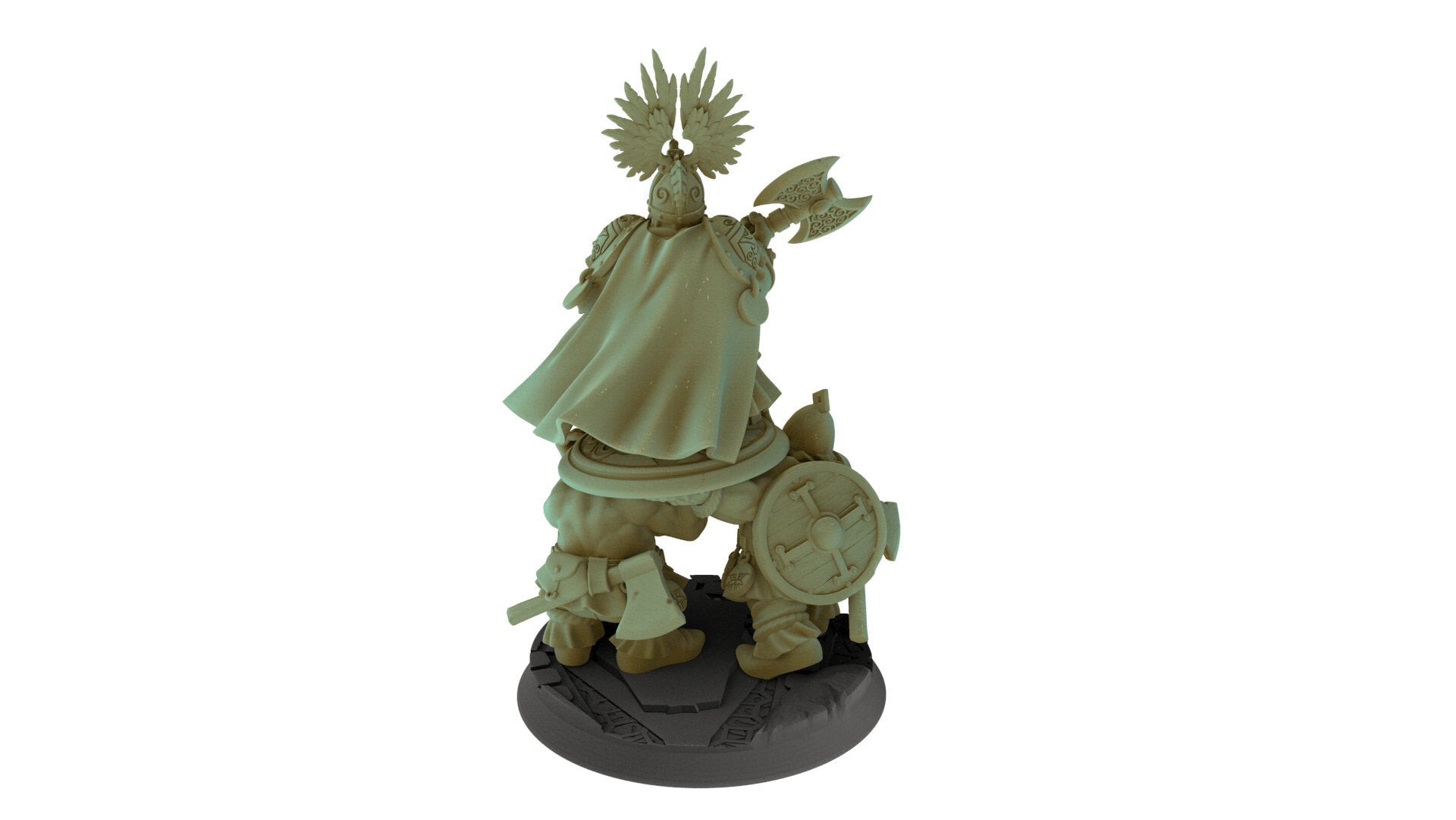 Dwarves - King Ulric on shield, Keeper of the Deep Mountains