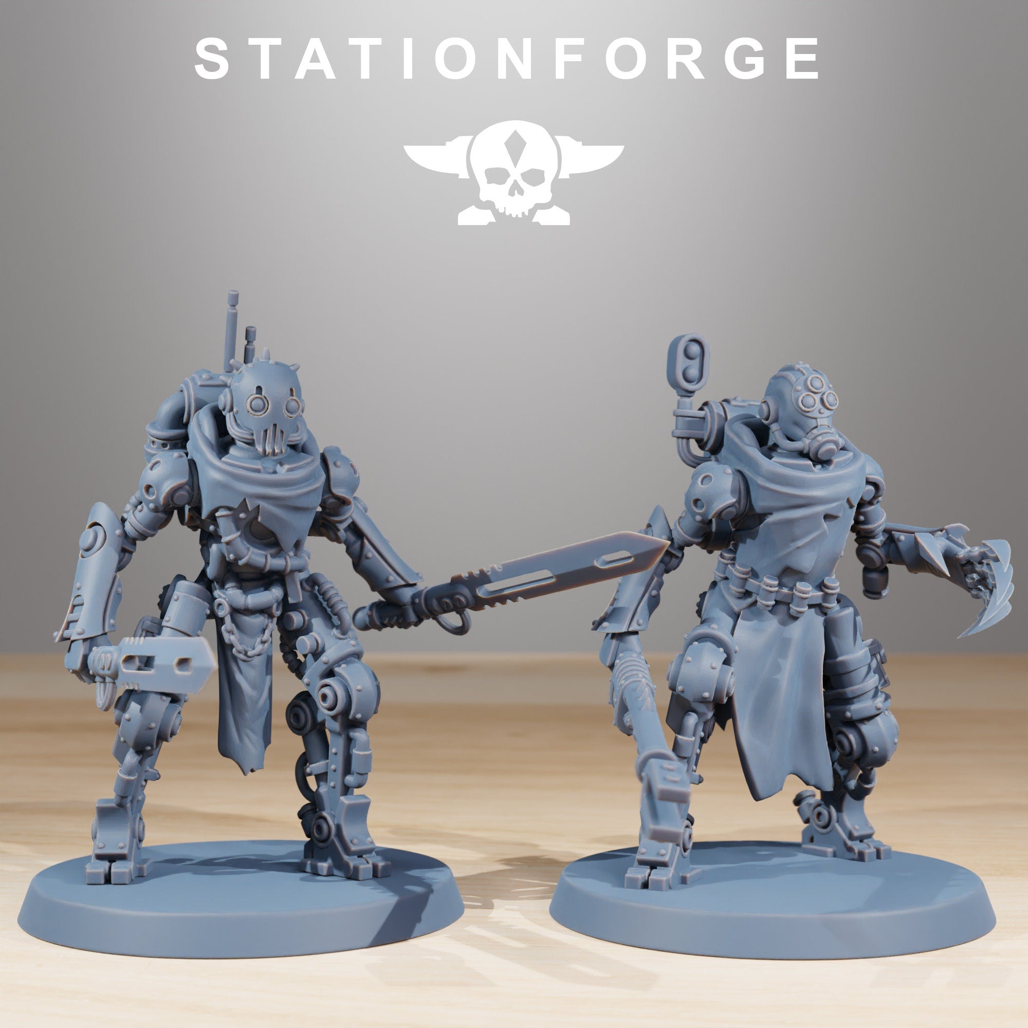 Scavenger - Junkbots, mechanized infantry, post apocalyptic empire, usable for tabletop wargame.
