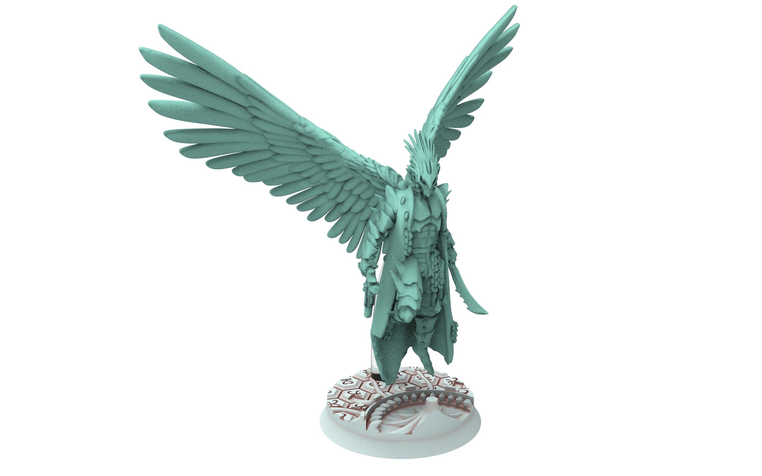 Dark city - Flying Cursed Scout warriors with wide range of heavy weapons Dark eldar drow