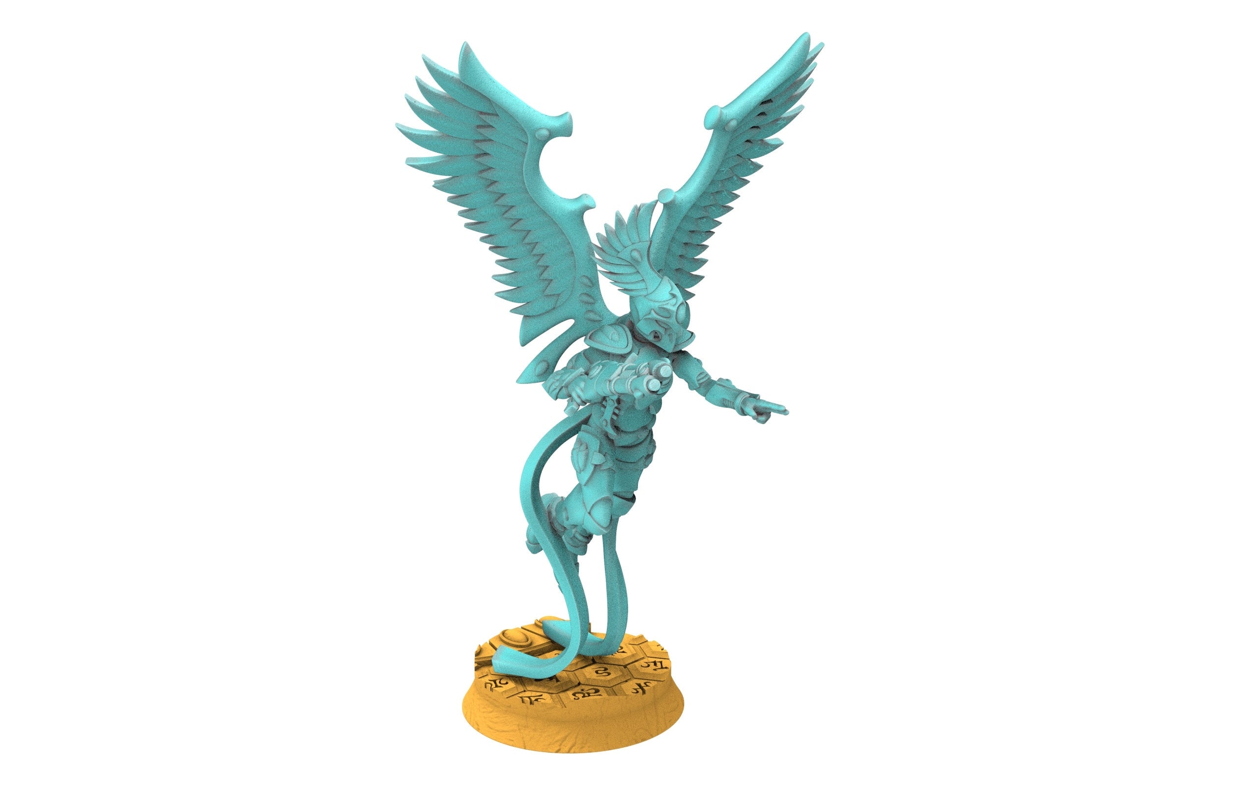 Space Elves - Baha, Lord of Elite Sky Fighters eldar Vendettas