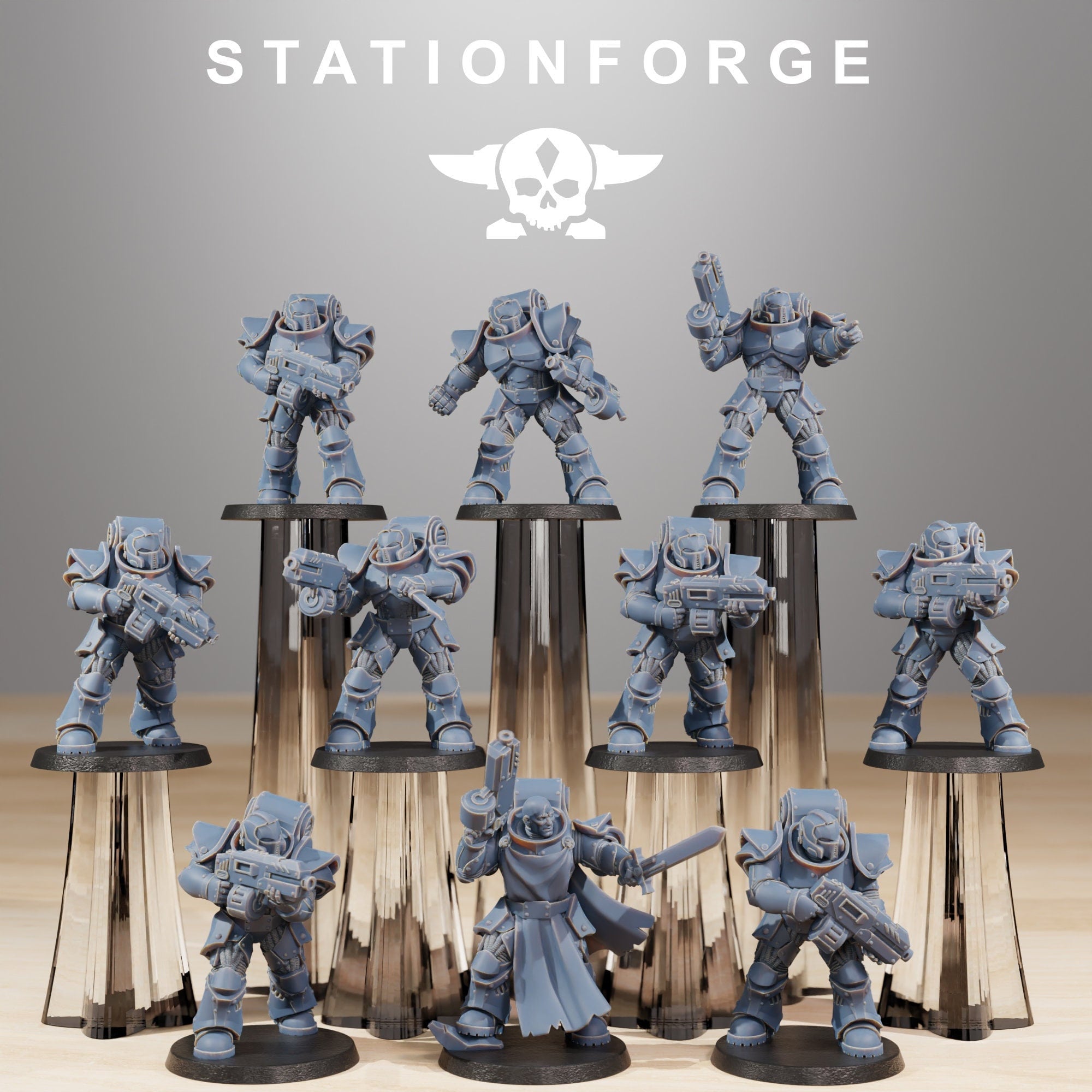Socratis - Legion Infantery, mechanized infantry, post apocalyptic empire, usable for tabletop wargame.