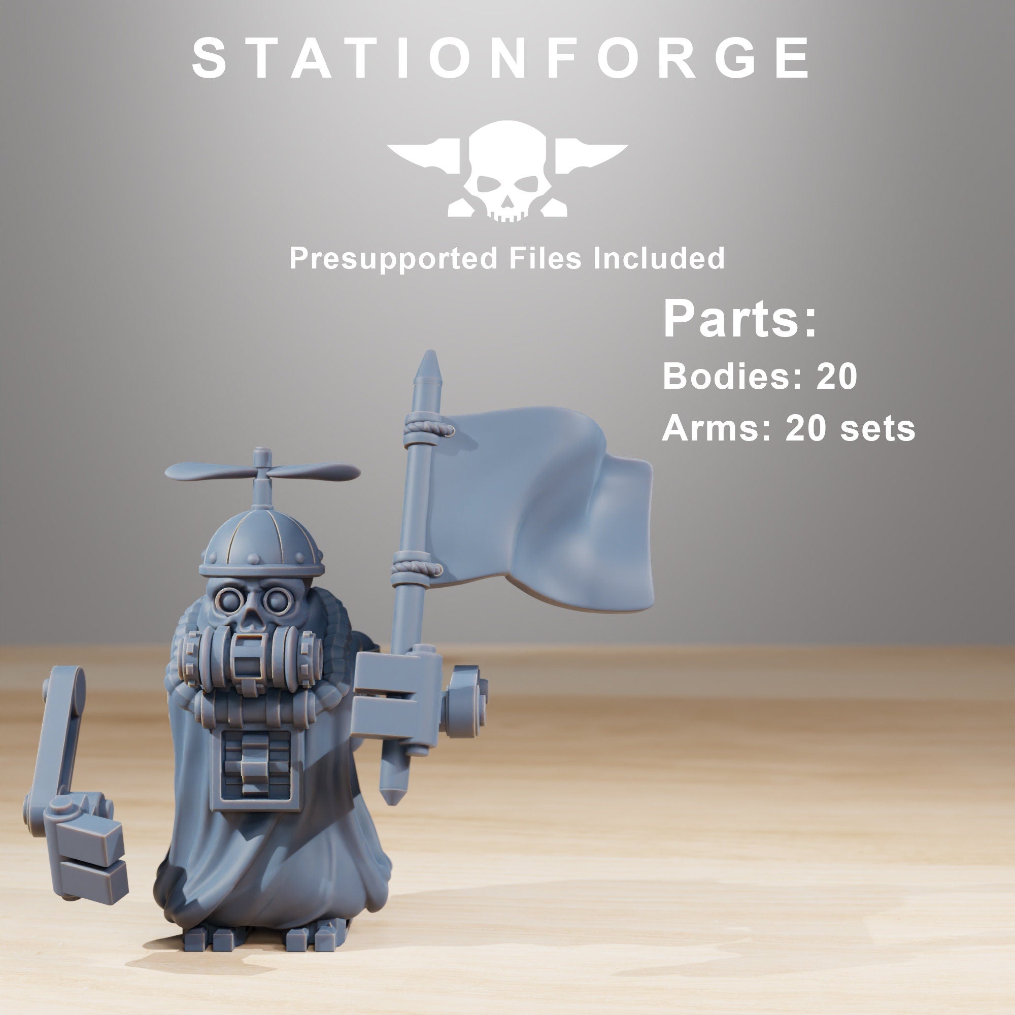 Scavenger Bobby Gang, infanterie mécanisée, empire post apocalyptique, utilisable pour tabletop wargame.
