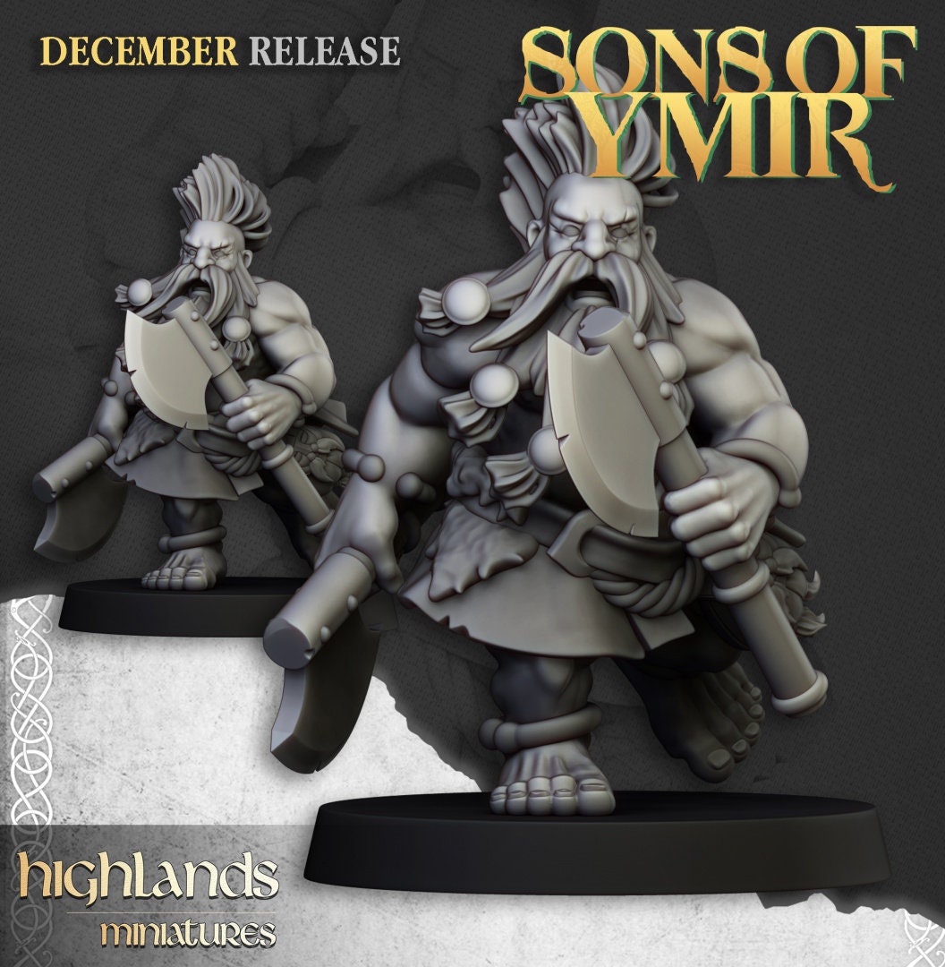 Dwarves - Deathseekers, Sons of Ymir.