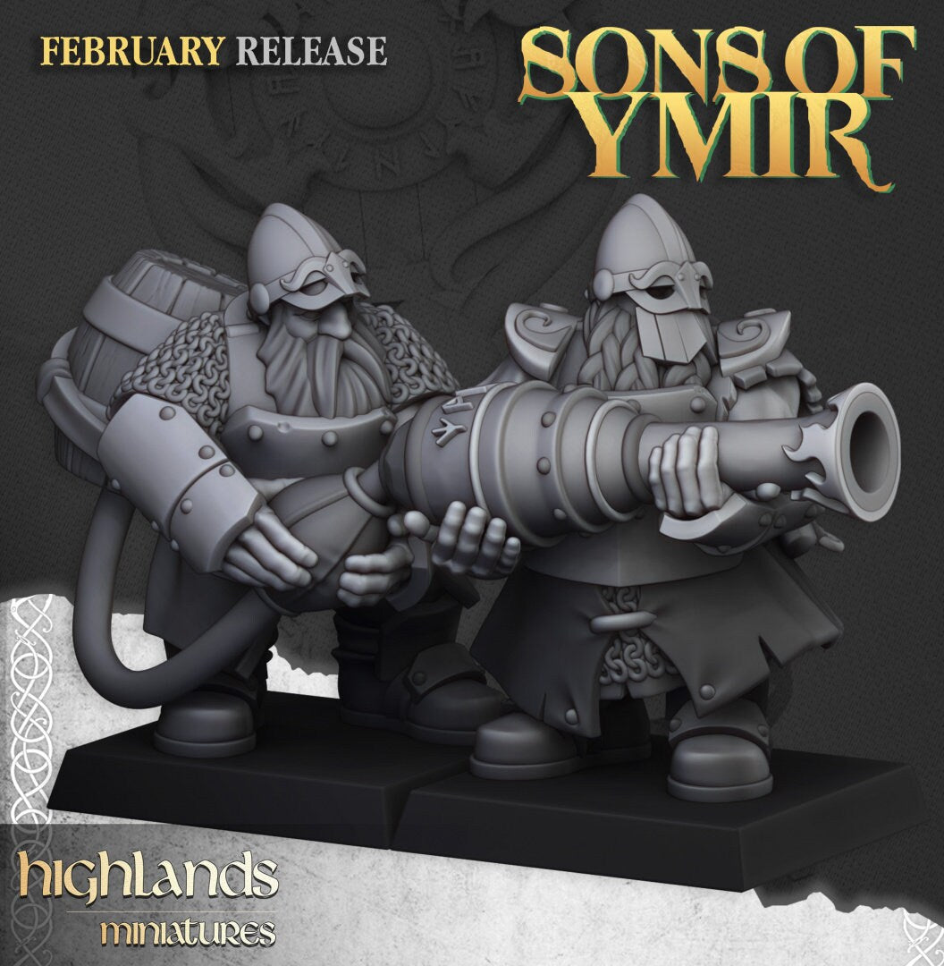 Dwarves - Firespitters, Sons of Ymir.
