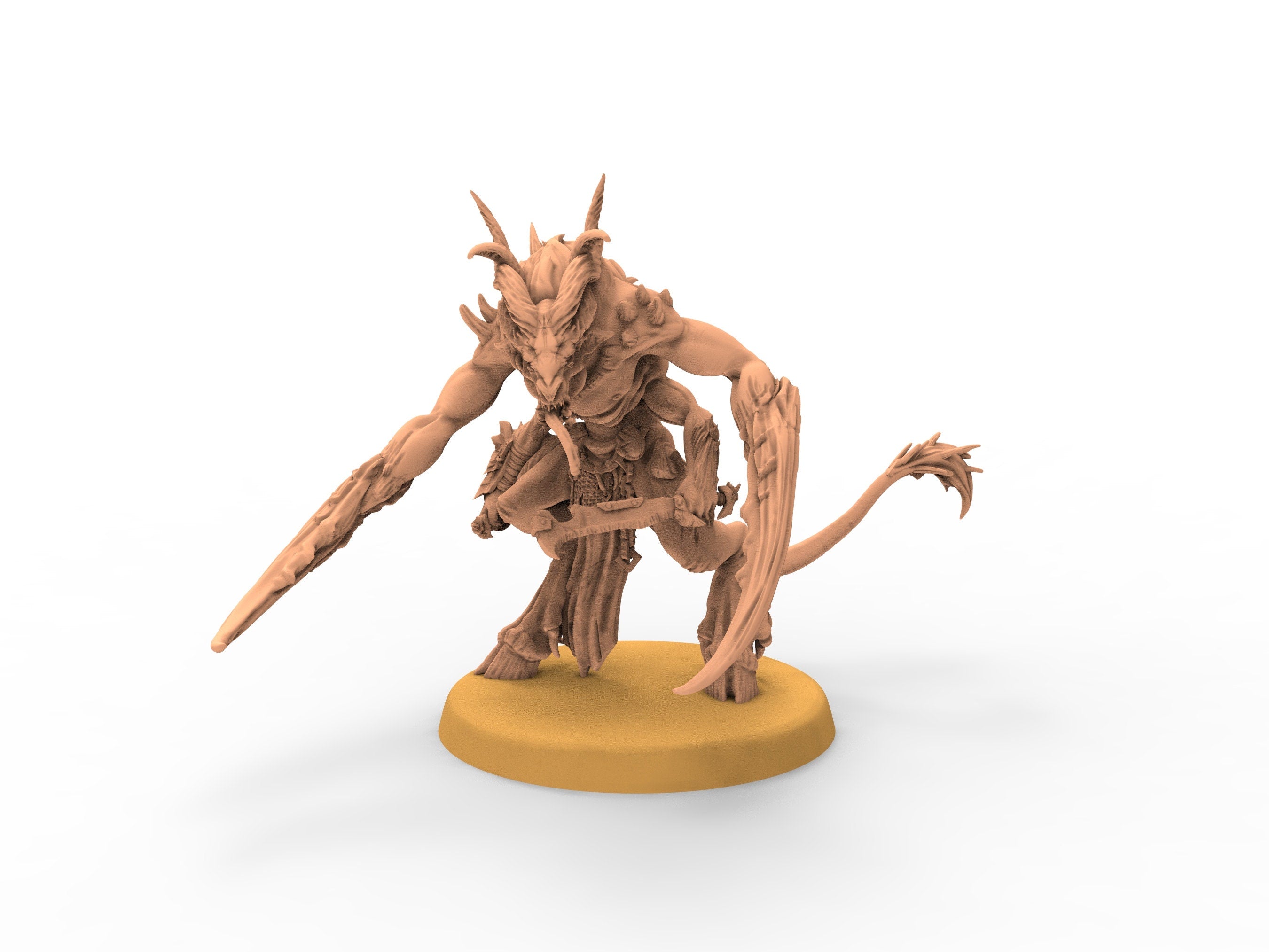 Beastmen - Herd Mutants Beastmen warriors of Chaos