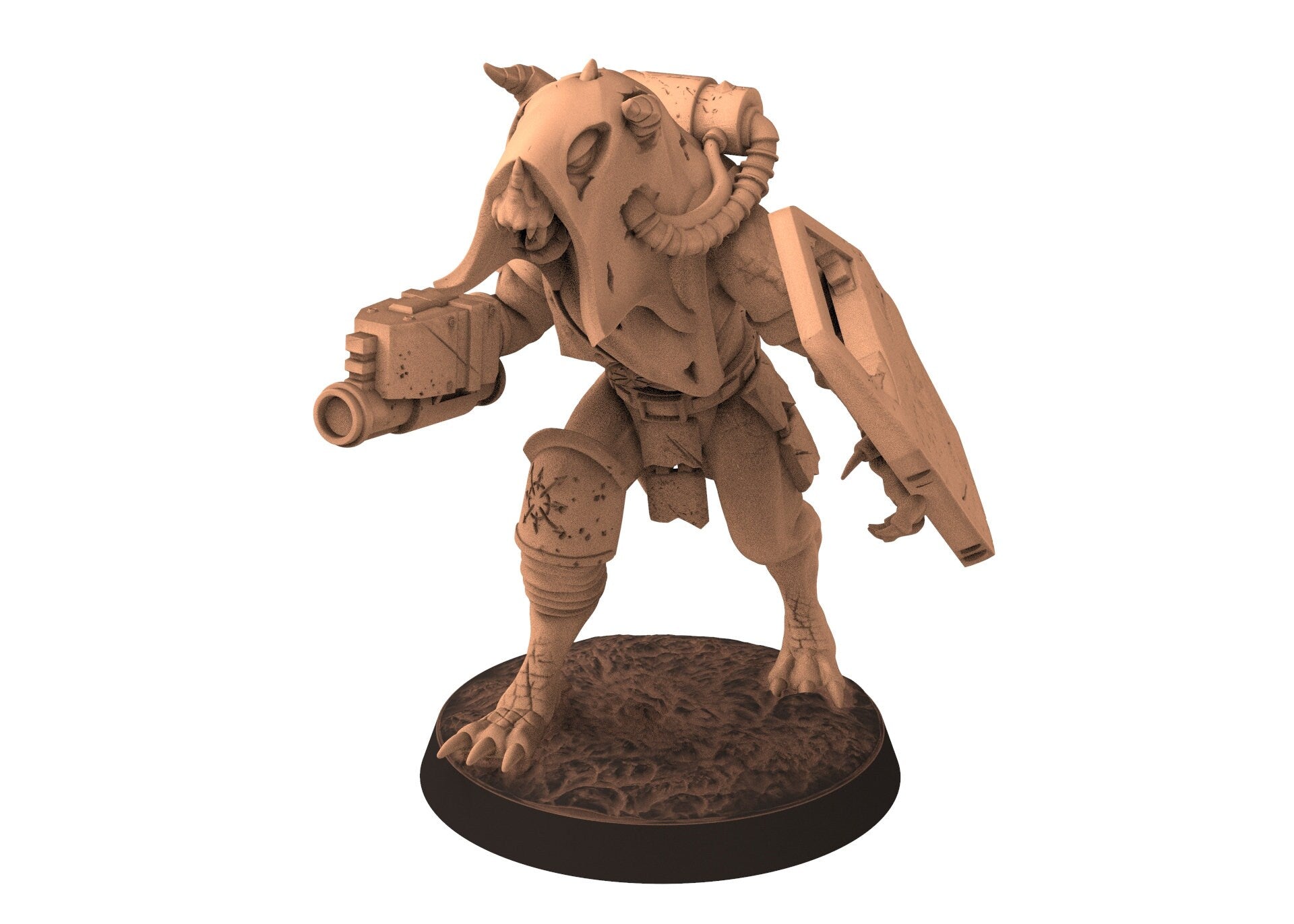 Harbingers of darkness -  Corrupt Phoraxian Devils Deamons of Chaos melee - Siege of Vos-Phorax, Quartermaster3D wargame modular miniatures