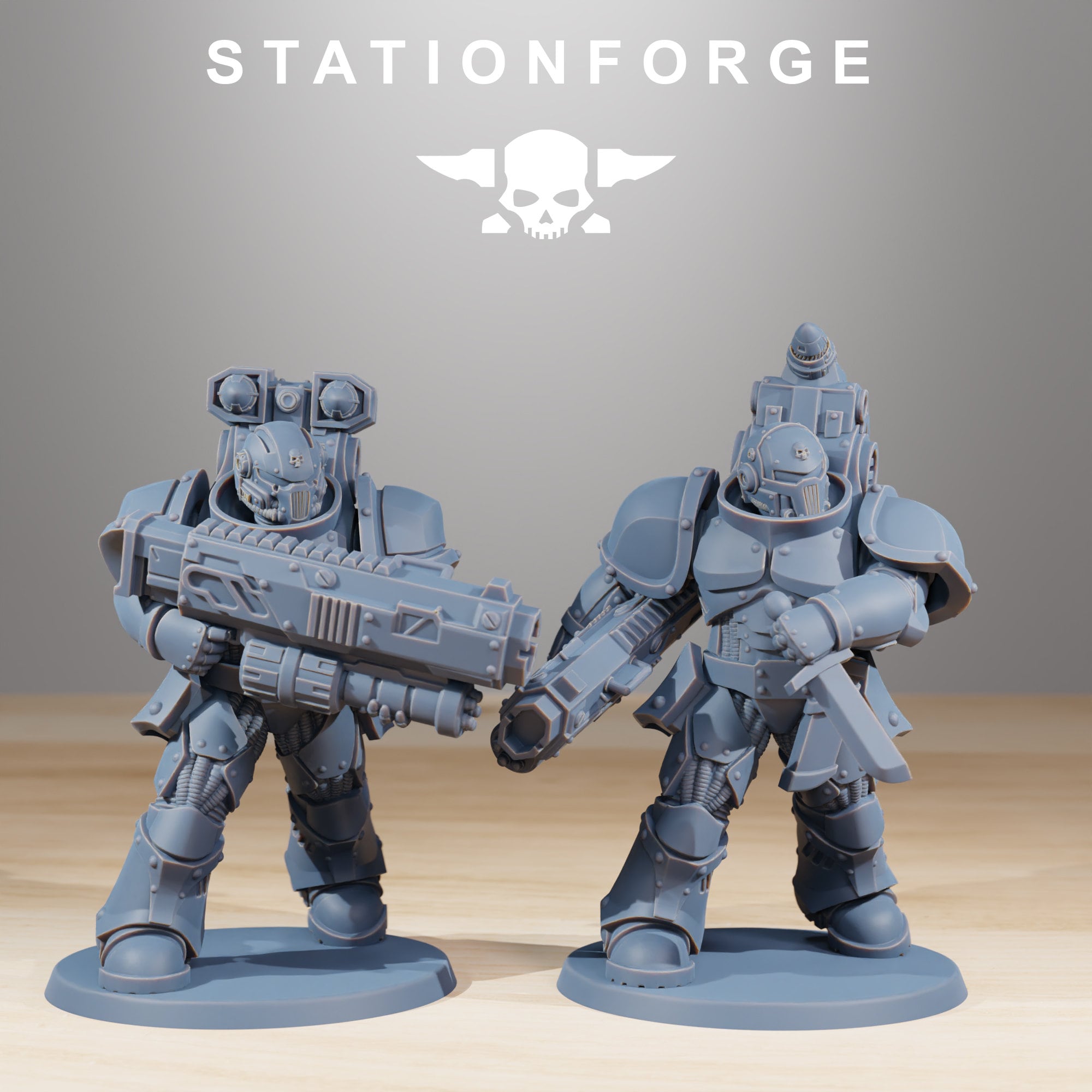 Socratis - Ravagers, mechanized infantry, post apocalyptic empire, usable for tabletop wargame.