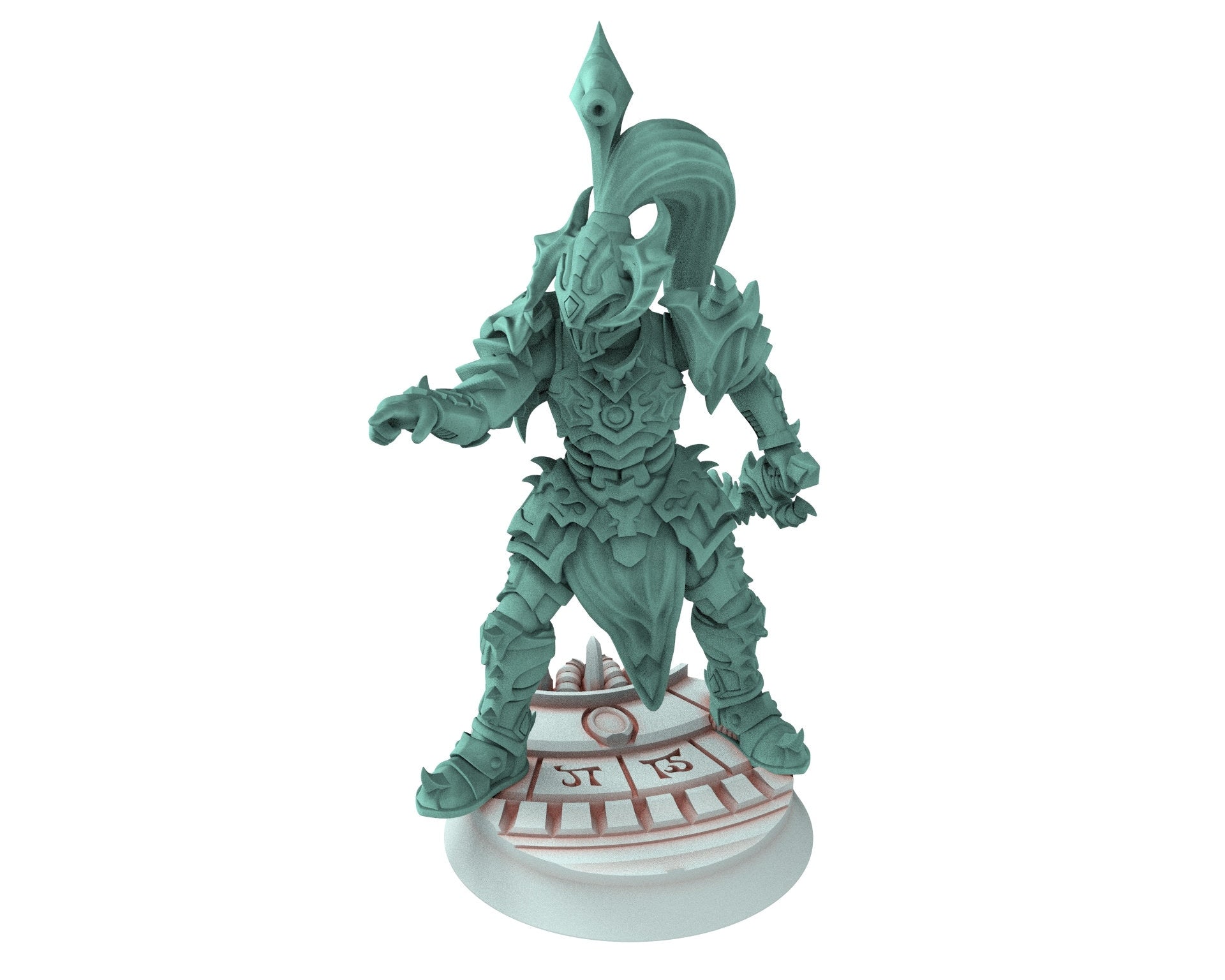 Dark city - Ghoul Dark Elf Raider King court, Dark eldar drow