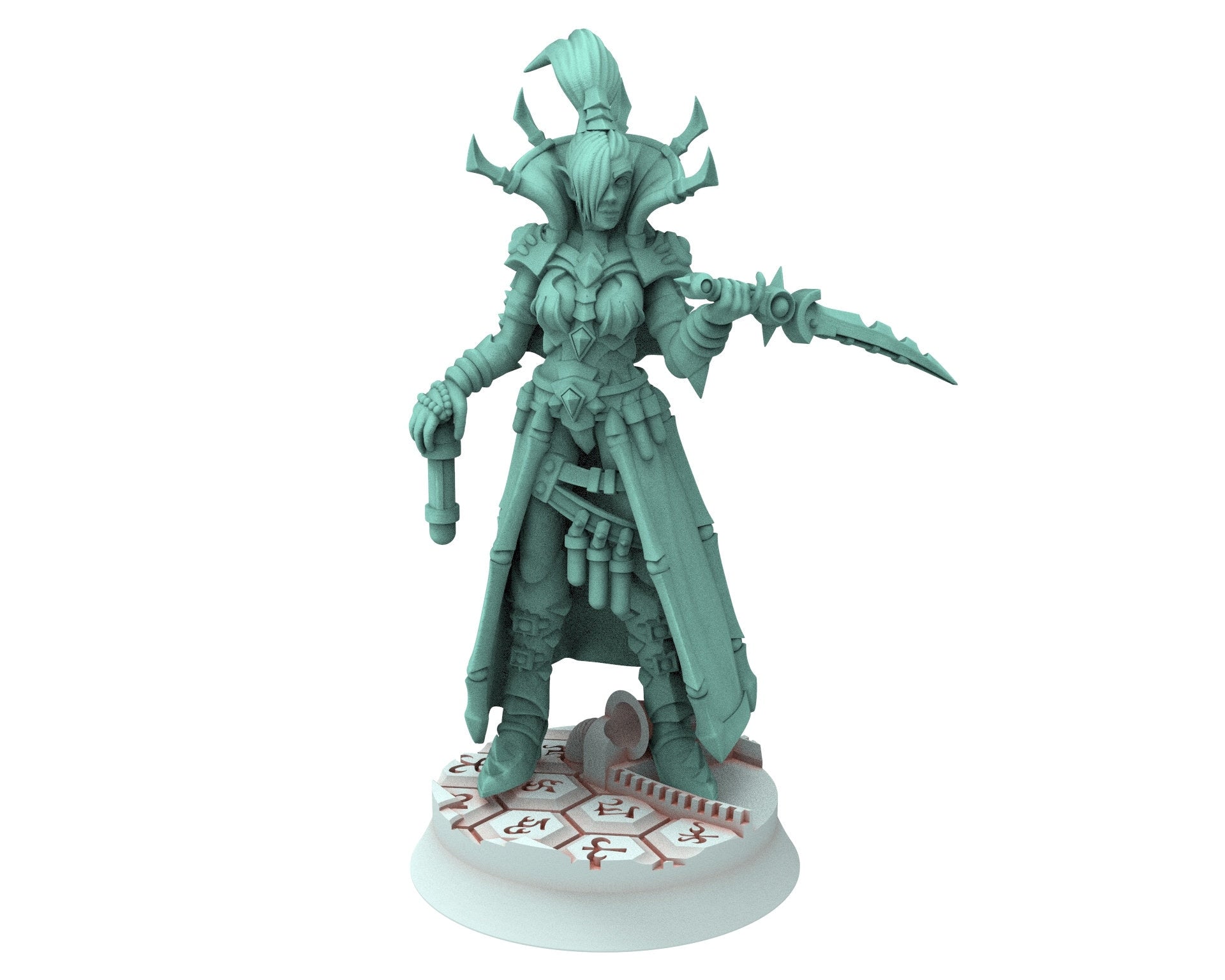 Dark city - Mudusae Dark Elf Raider, Dark eldar drow
